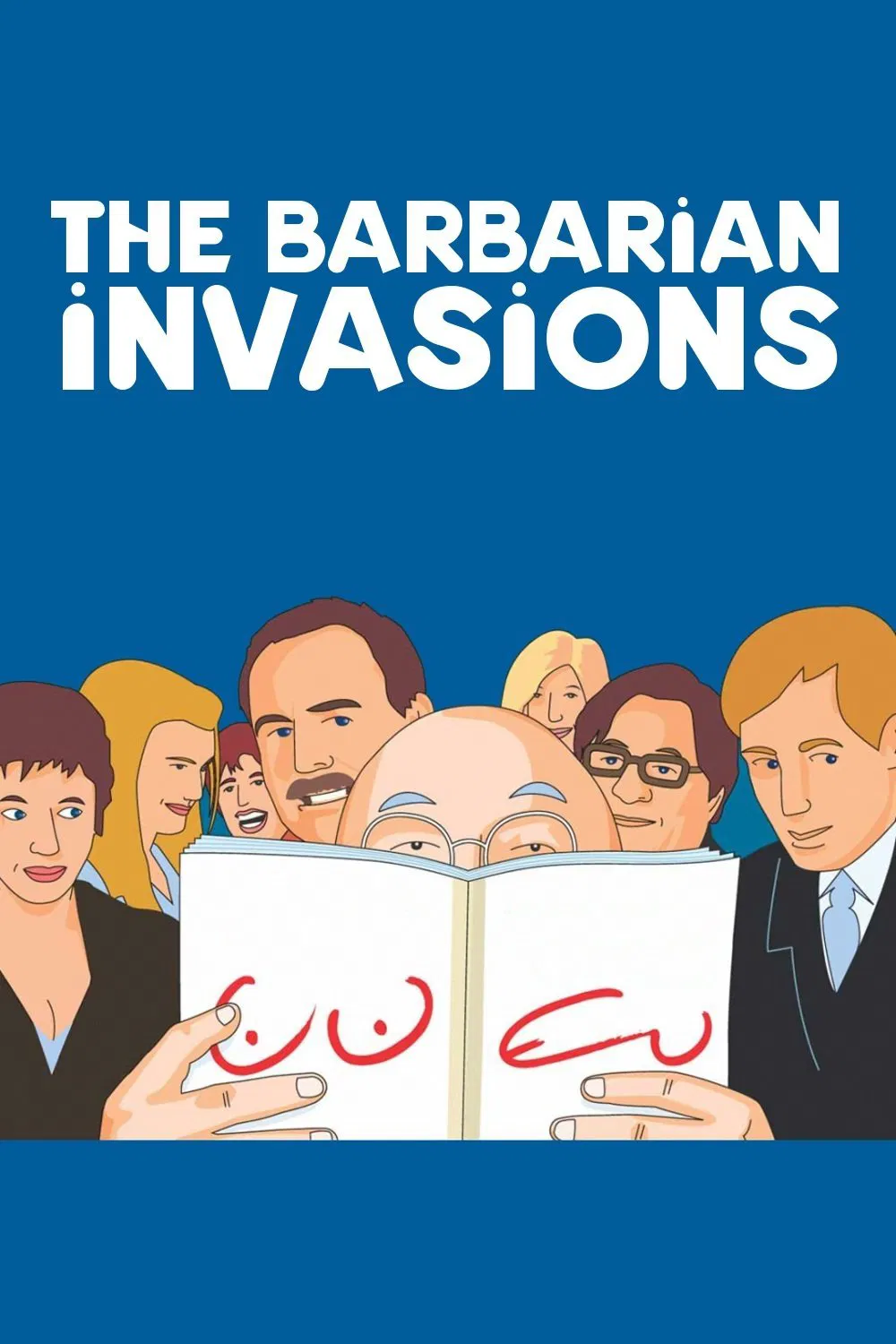 Plakát pro film “Invaze barbarů”