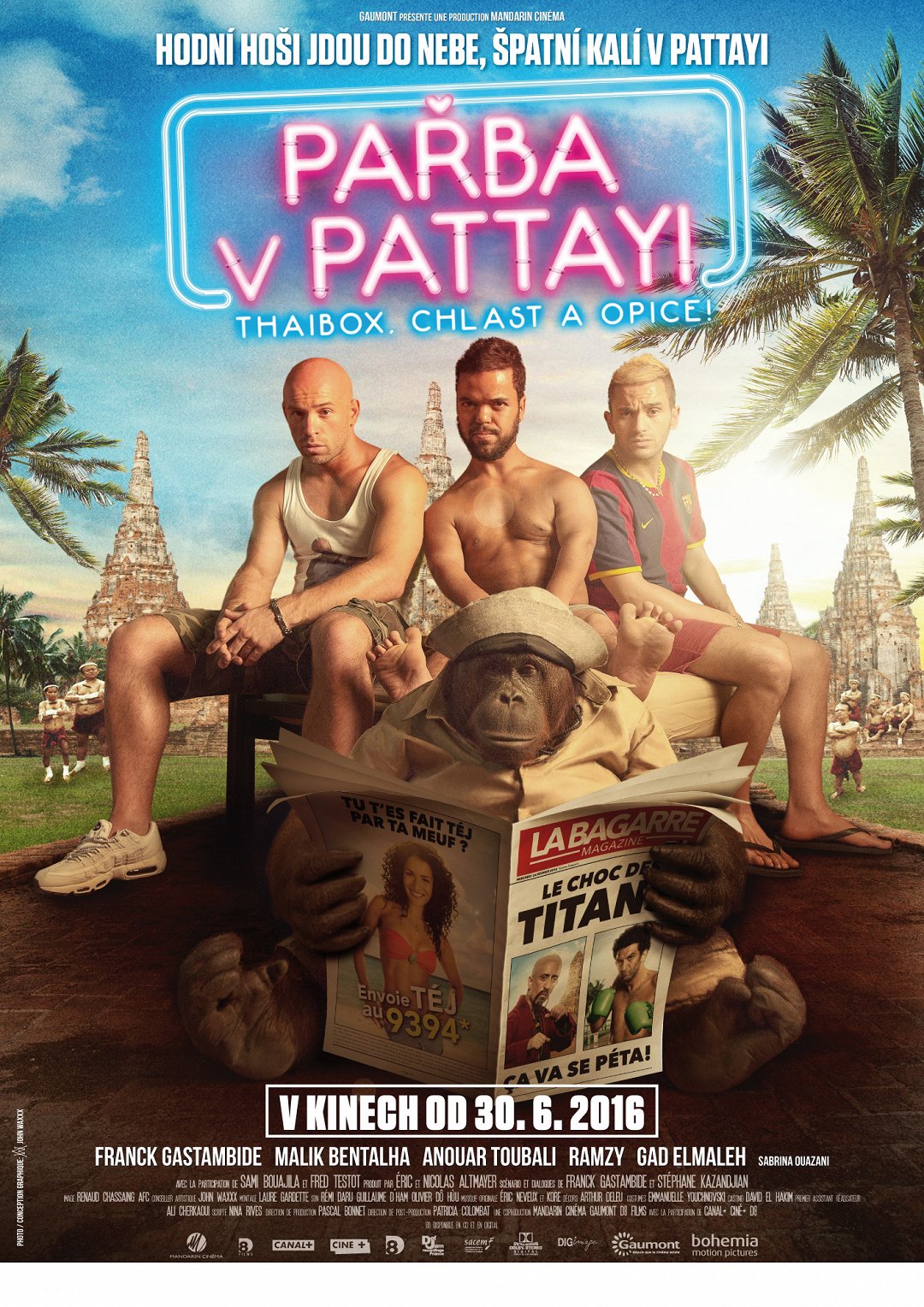 Plakát pro film “Pařba v Pattayi”