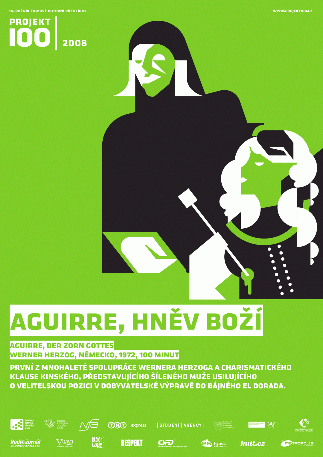 Plakát pro film “Aguirre, hněv Boží”