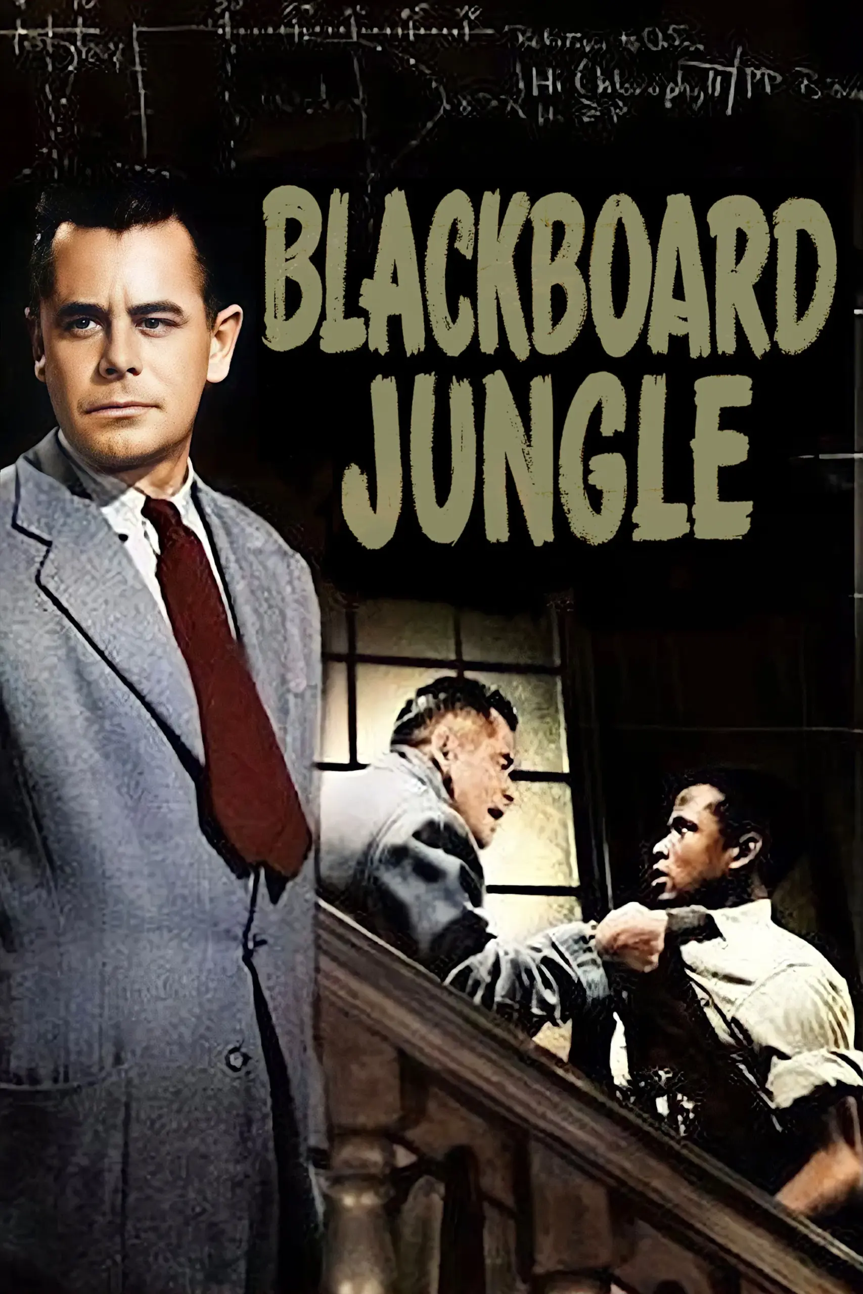 Plakát pro film “Džungle před tabulí”