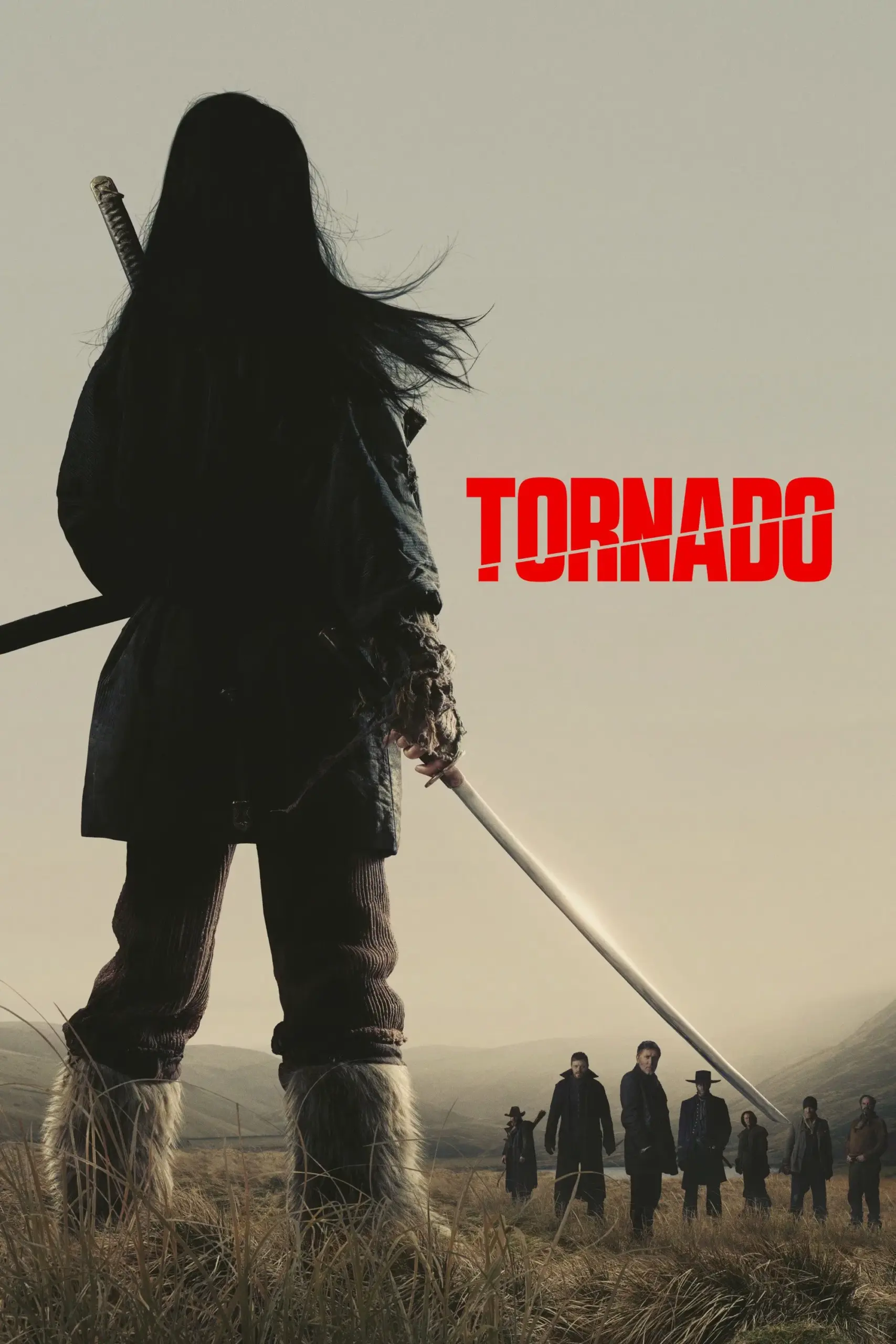 Plakát pro film “Tornádo – poslední samurajka”