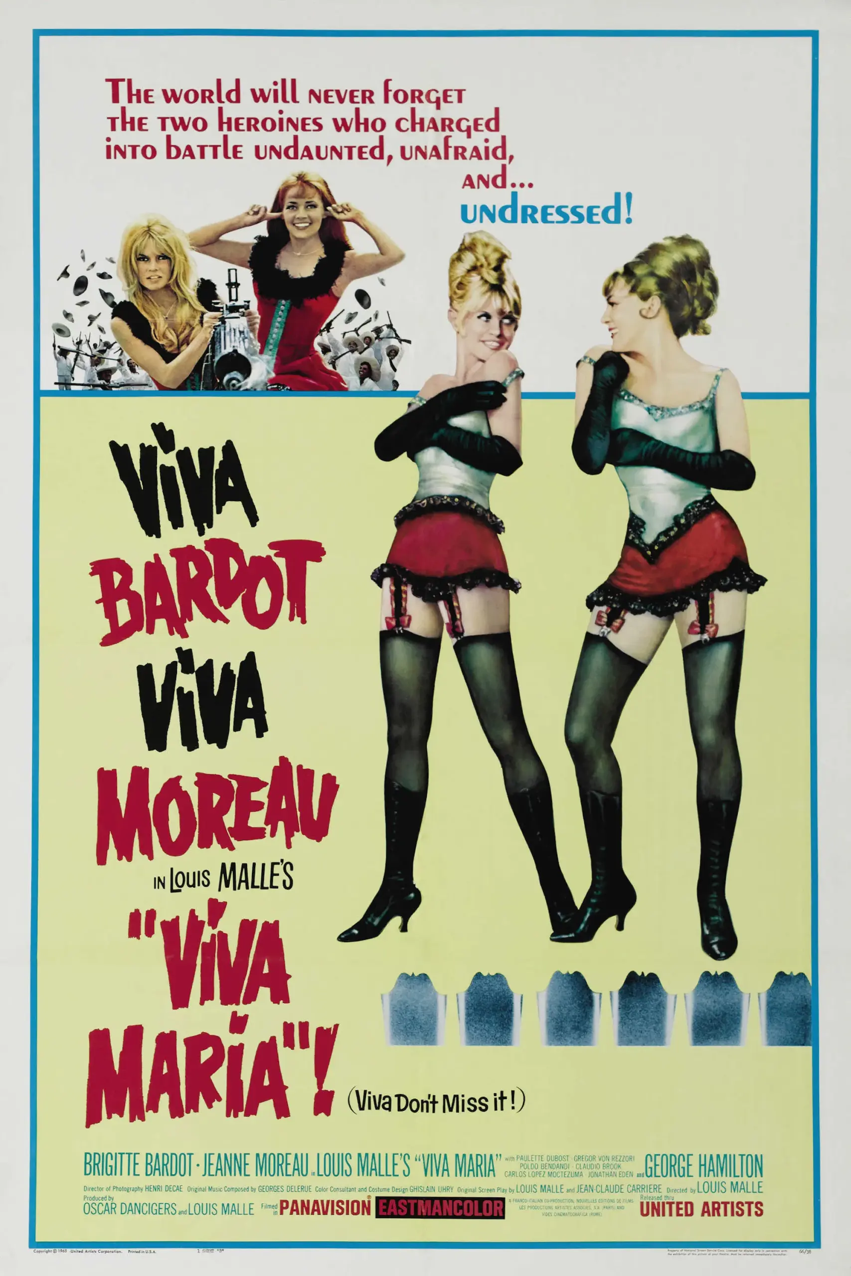 Plakát pro film “Viva Maria!”