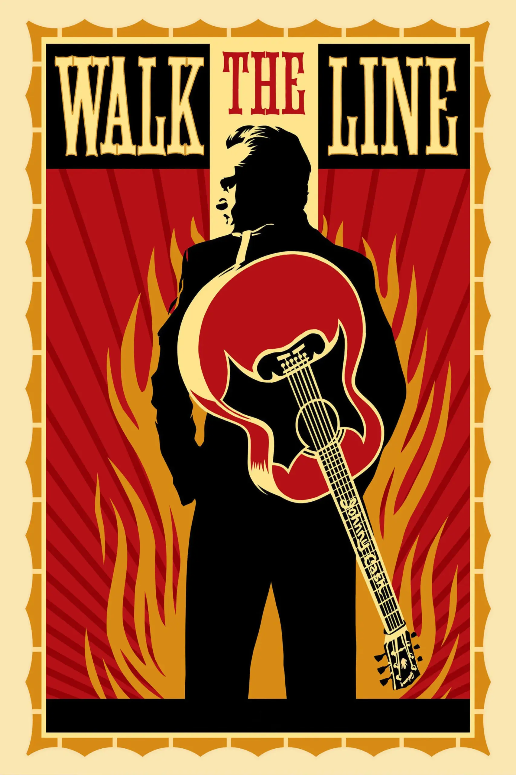 Plakát pro film “Walk the Line”