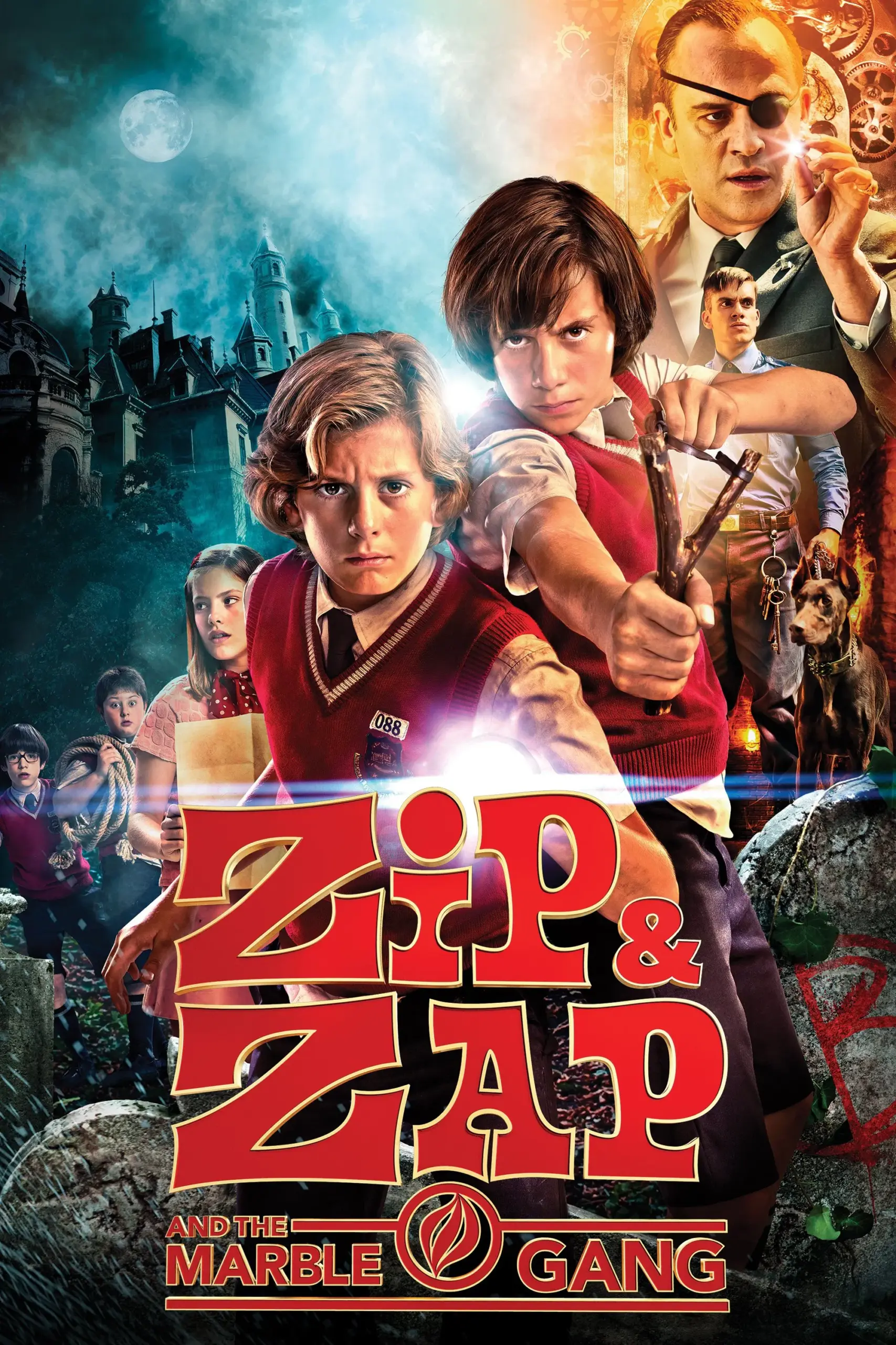 Plakát pro film “Zip & Zap a kuličkový gang”