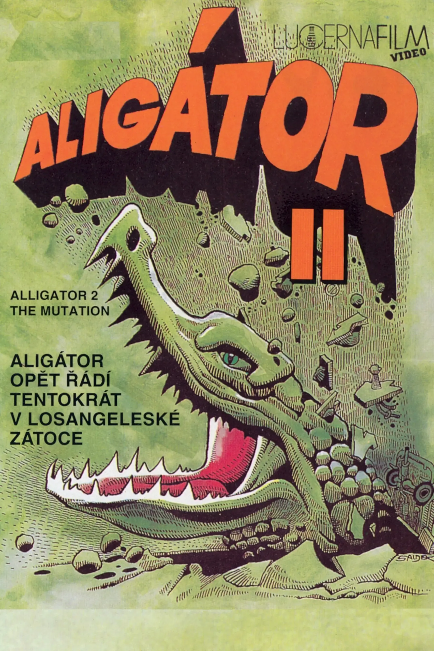 Plakát pro film “Aligátor II”