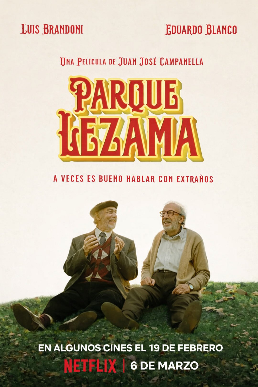 Plakát pro film “Dva neznámí z parku”