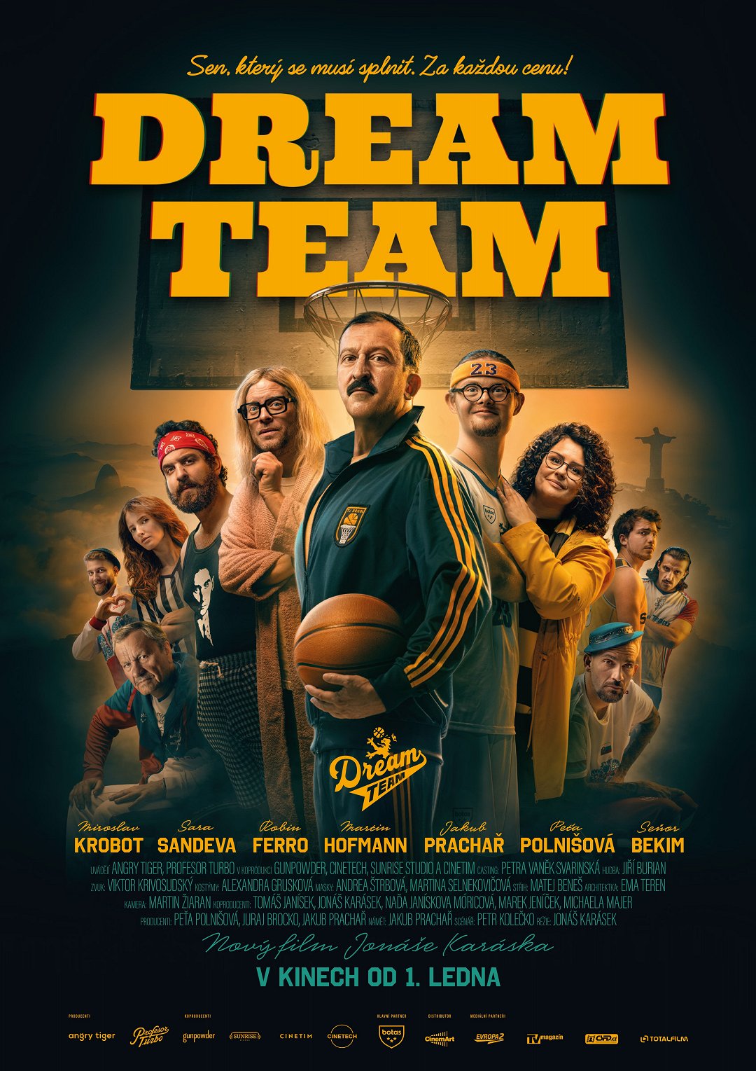 Plakát pro film “Dream Team”