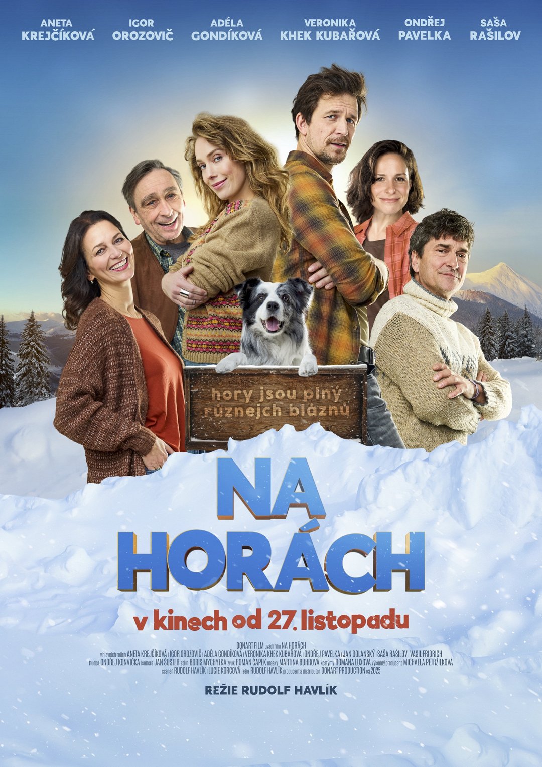 Plakát pro film “Na horách”