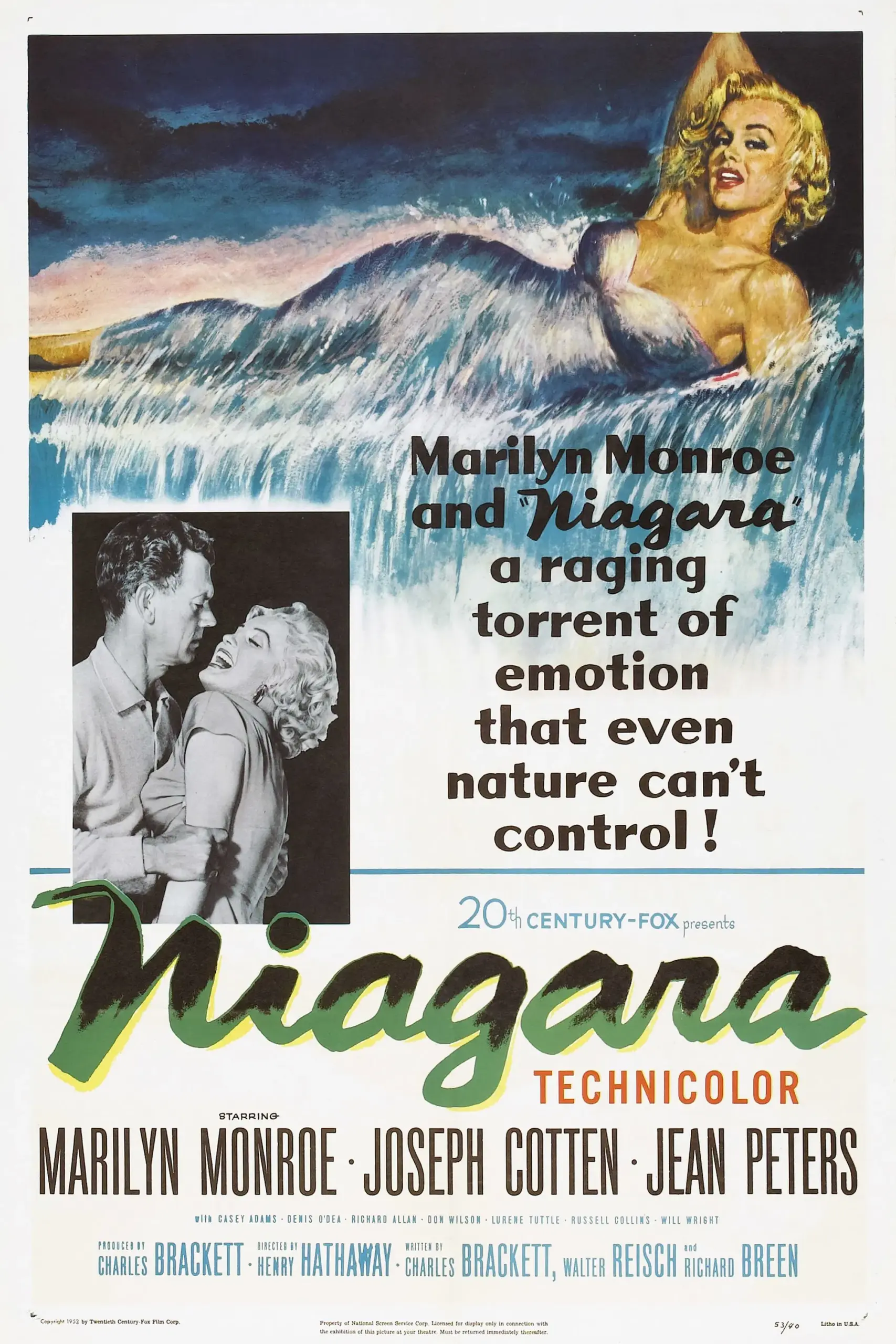 Plakát pro film “Niagara”