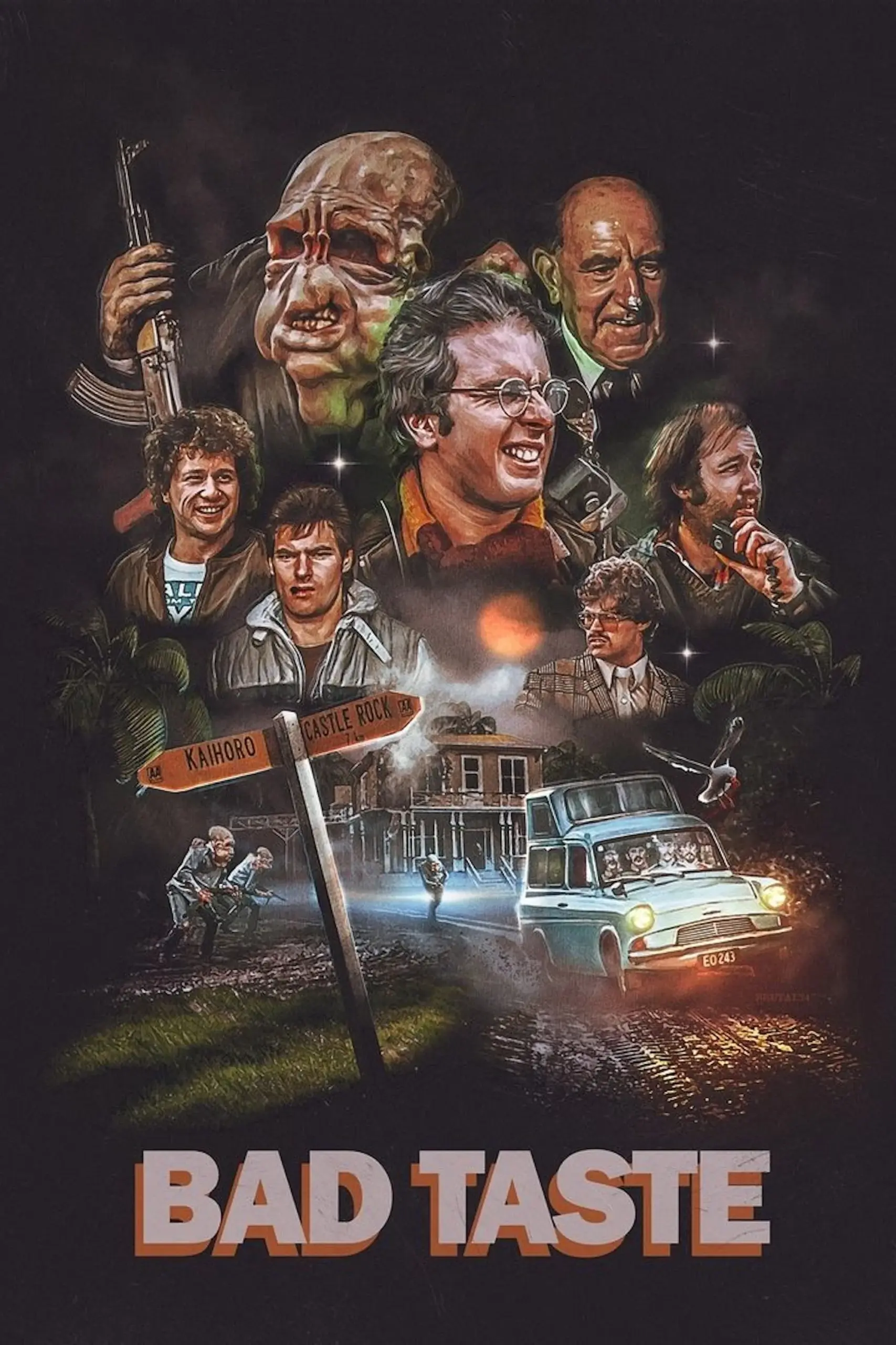 Plakát pro film “Bad Taste – Vesmírní kanibalové”