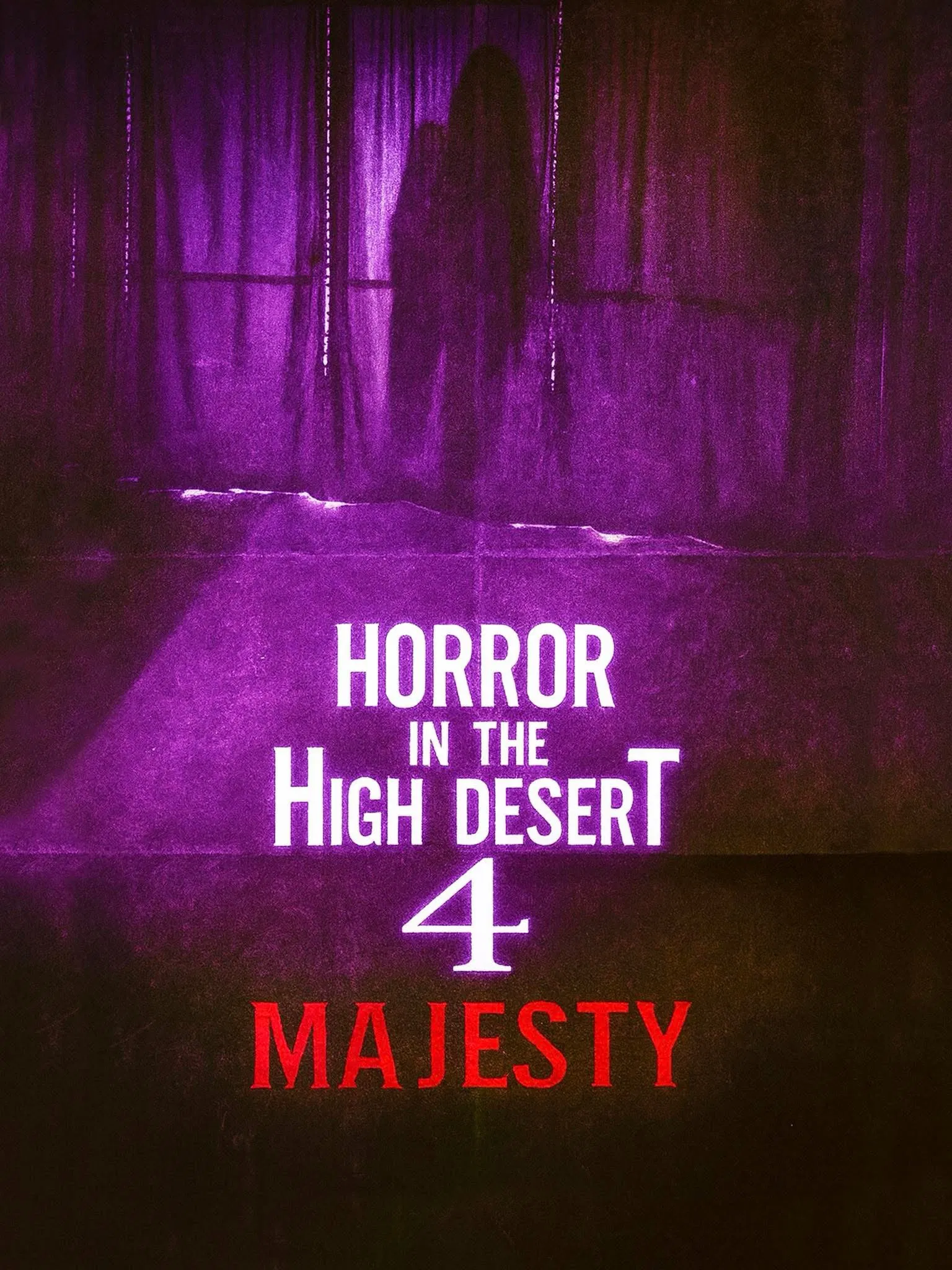 Plakát pro film “Horror in the High Desert 4: Majesty”