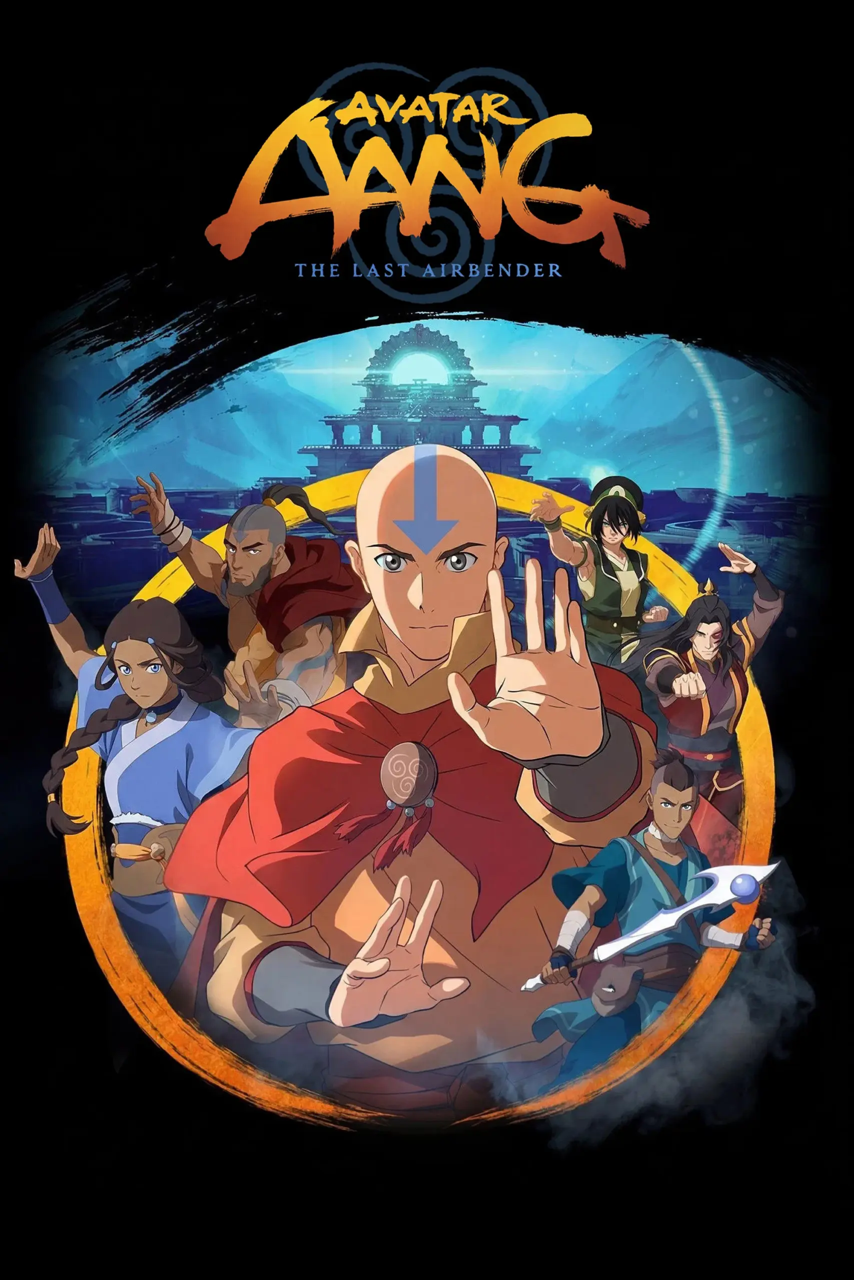 Plakát pro film “Legend of Aang: The Last Airbender”