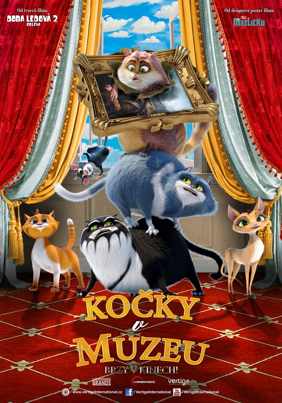 plakát Film Kočky v muzeu