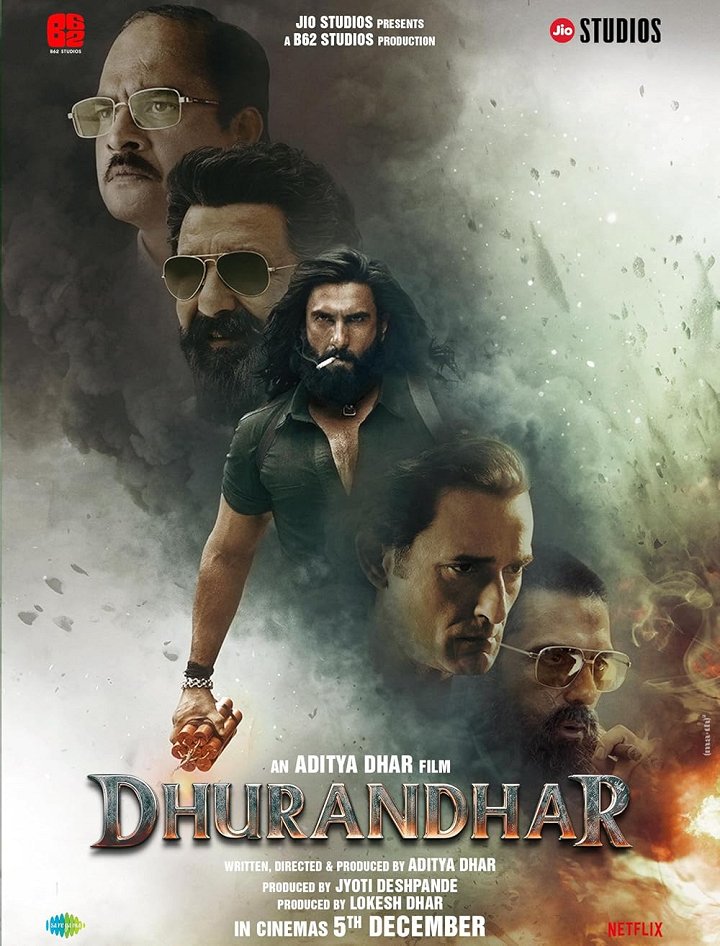 Plakát pro film “Dhurandhar”