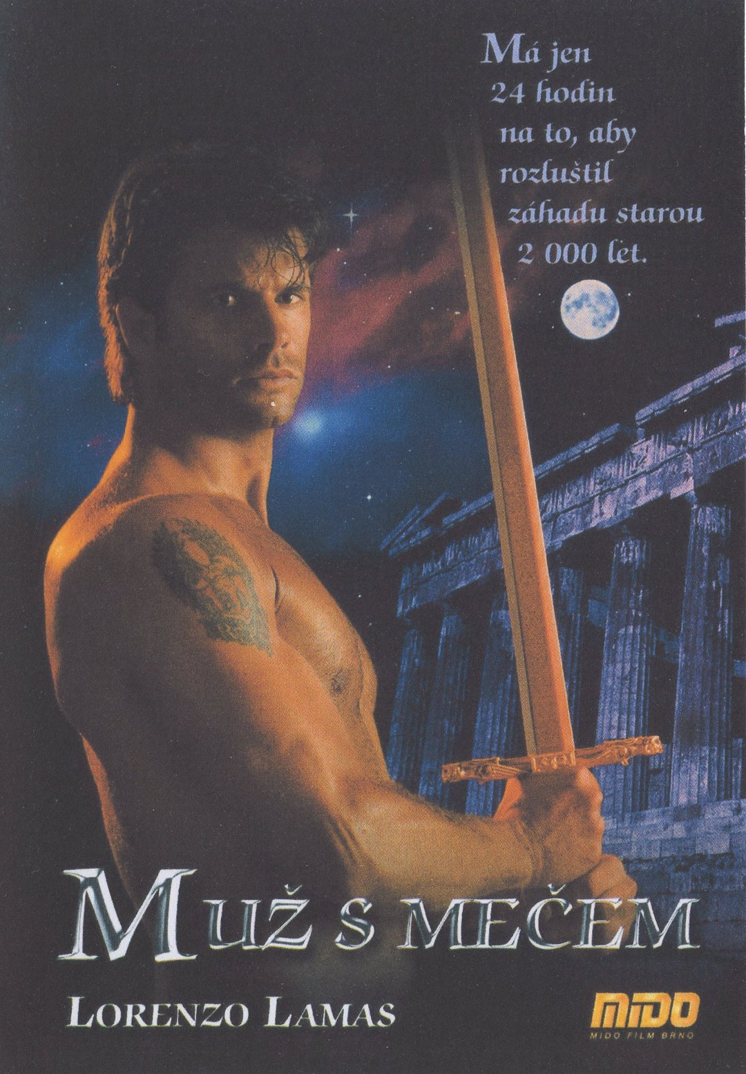 Plakát pro film “Muž s mečem”
