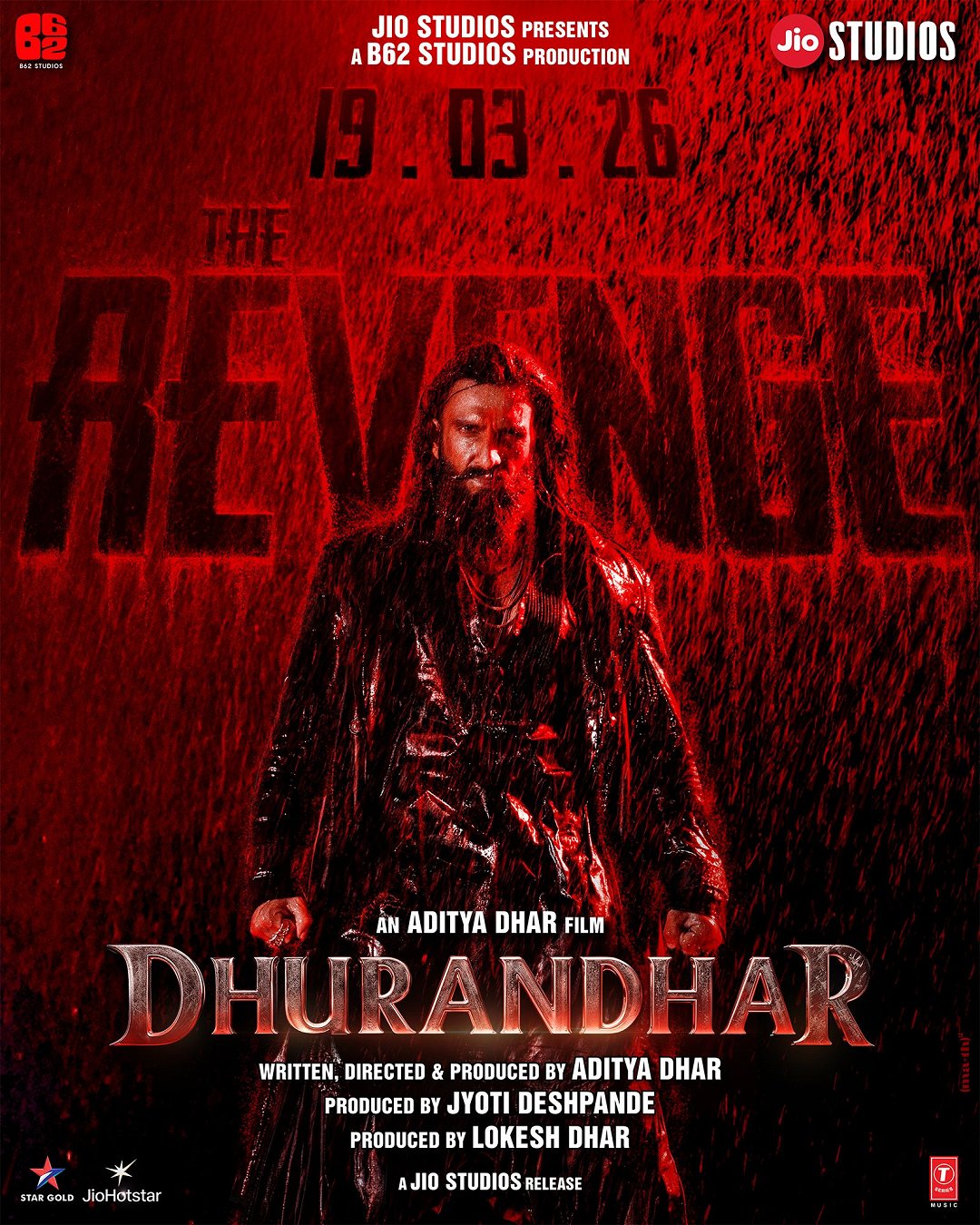 Plakát pro film “Dhurandhar: The Revenge”