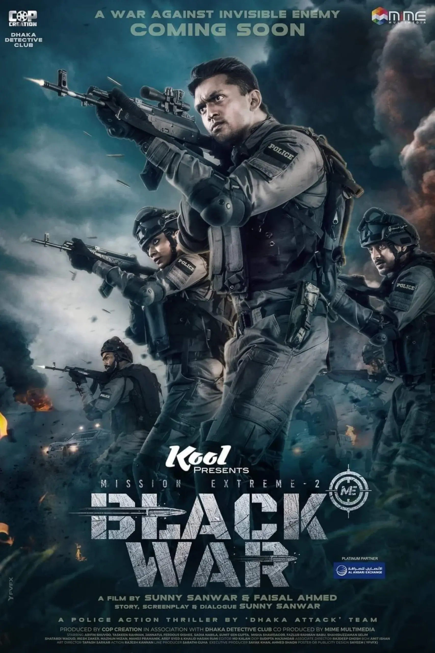 Plakát pro film “Black War: Mission Exteme 2”