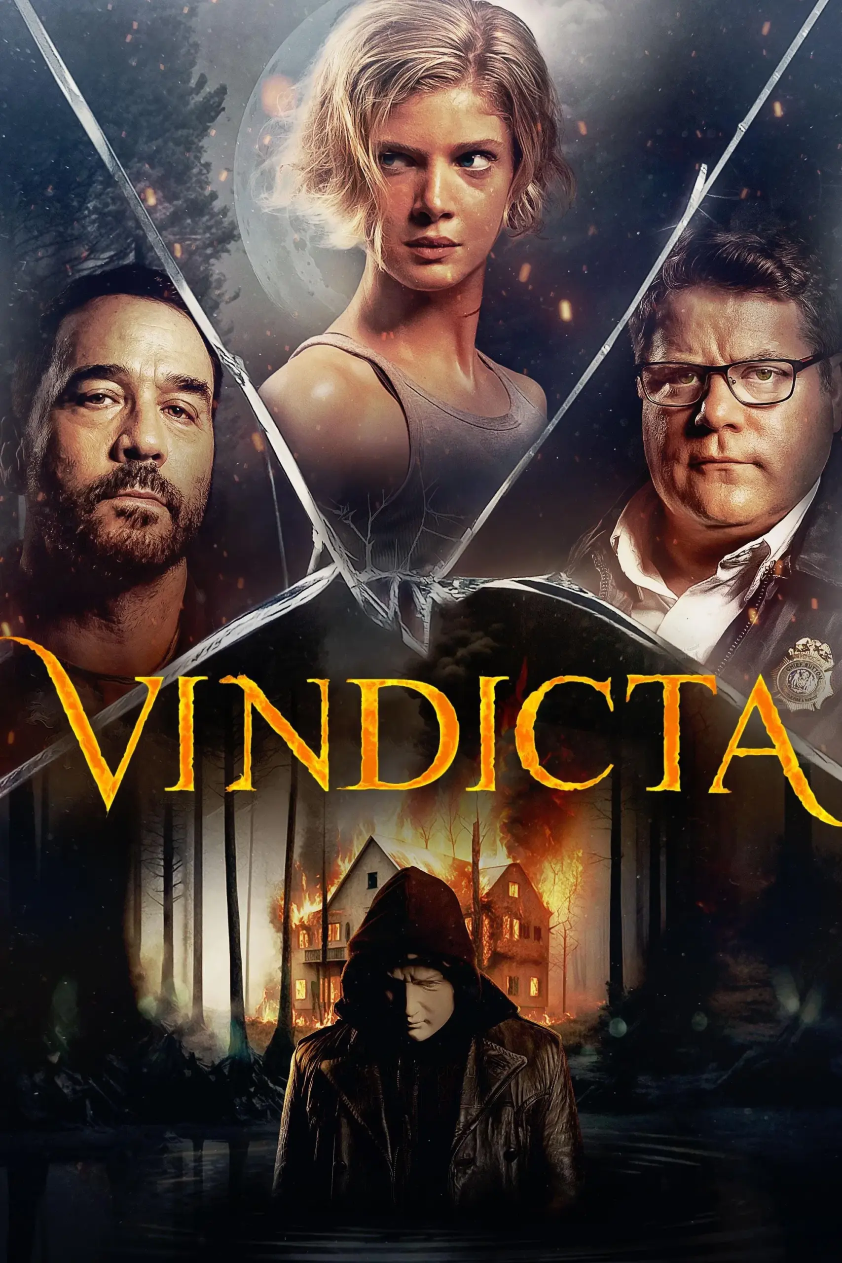 Plakát pro film “Pomsta z plamenů”