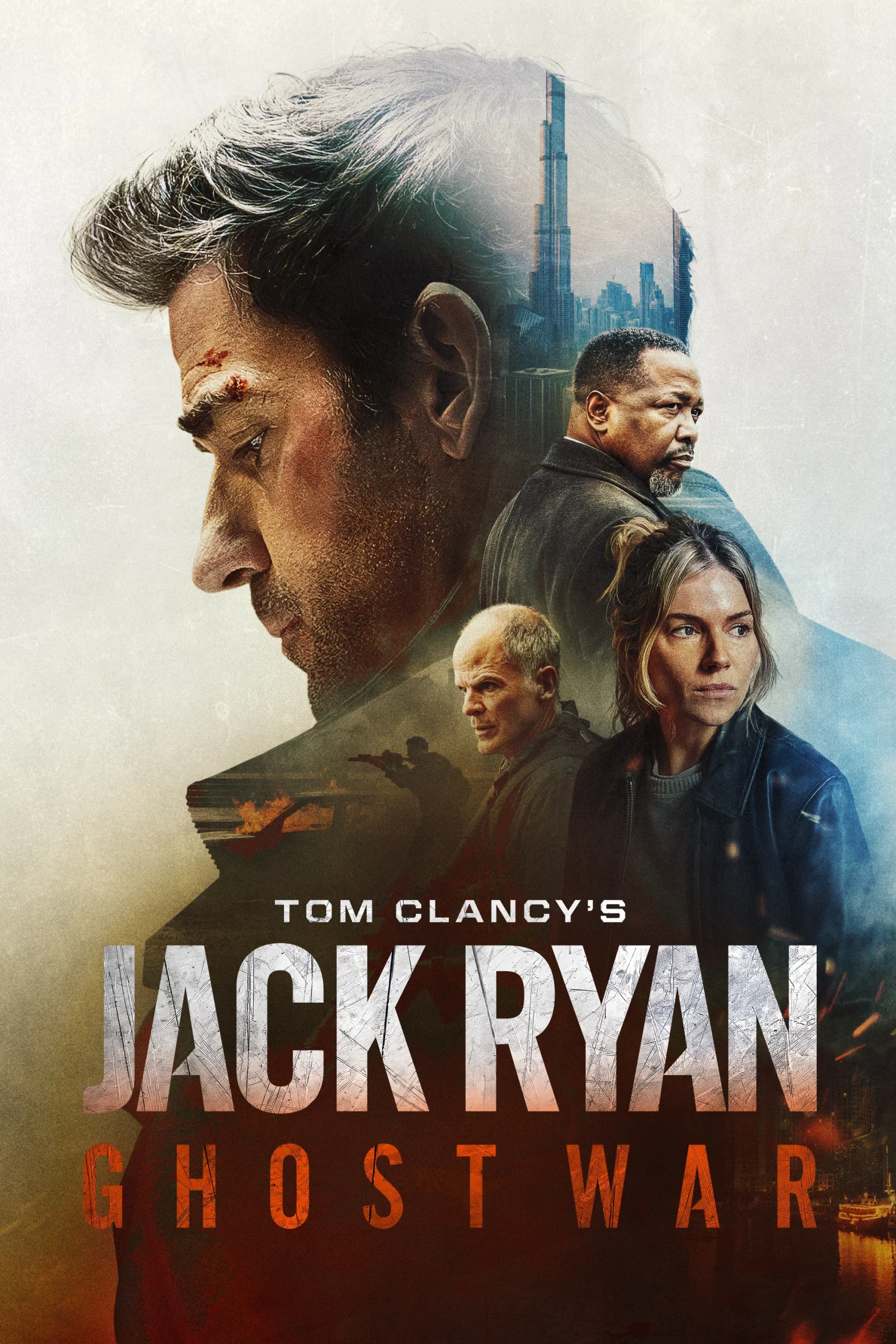 Plakát pro film “Tom Clancy’s Jack Ryan: Válka duchů”
