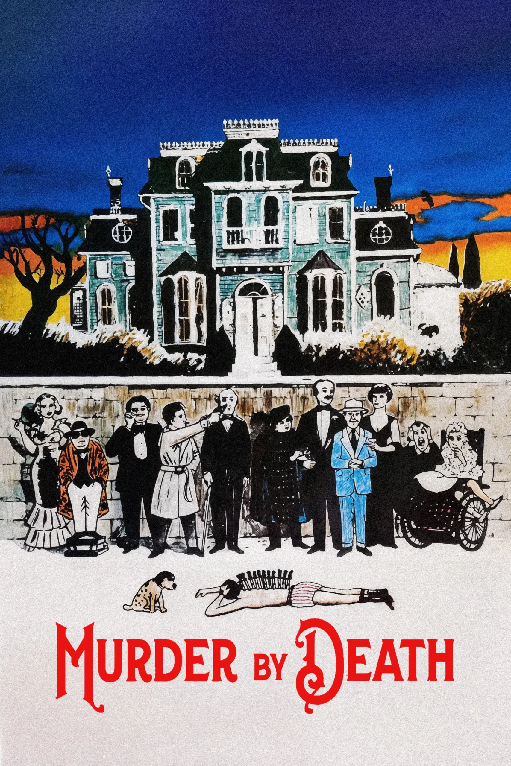 Plakát pro film “Vražda na večeři”