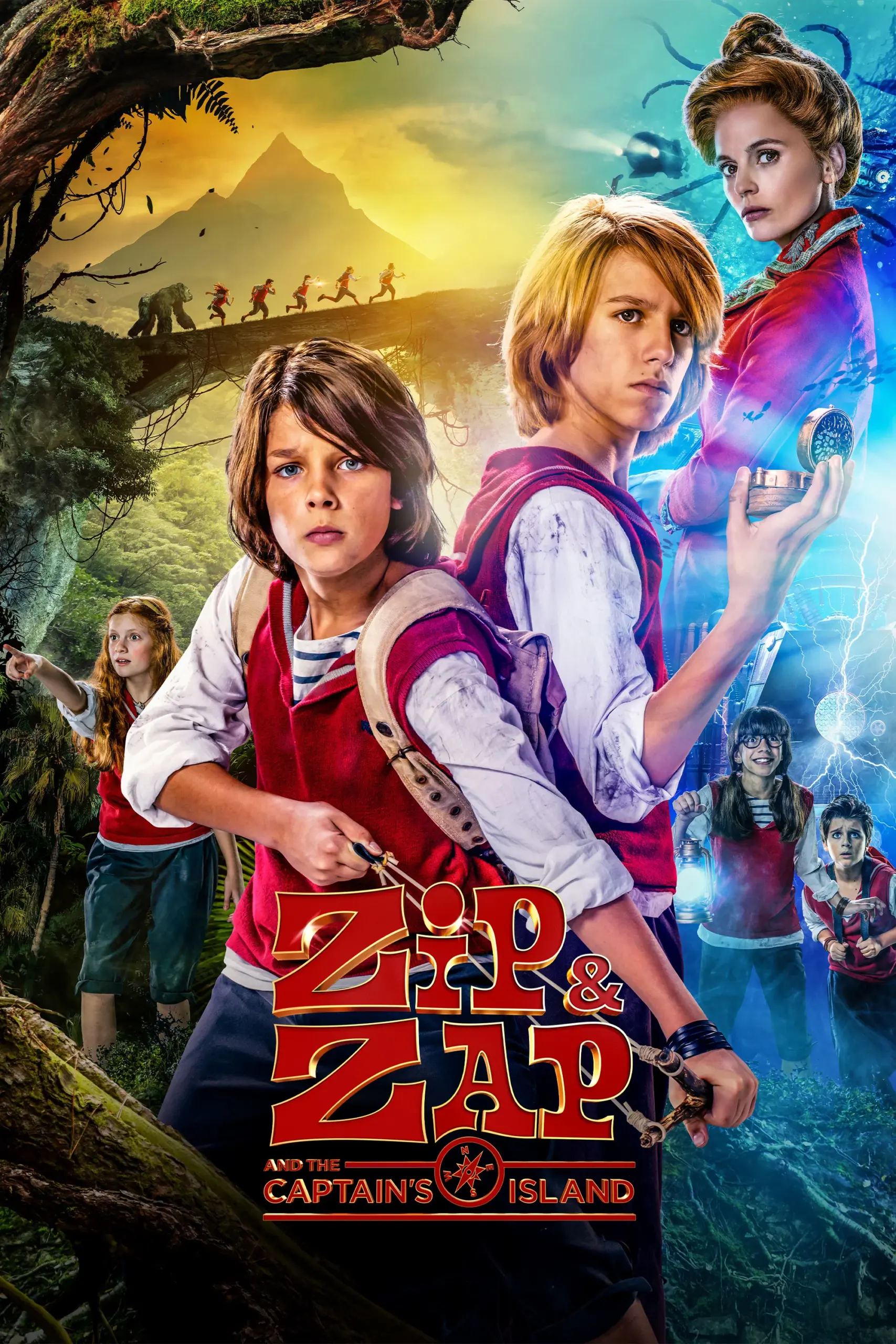 Plakát pro film “Zipi & Zape a ostrov El Capitan”