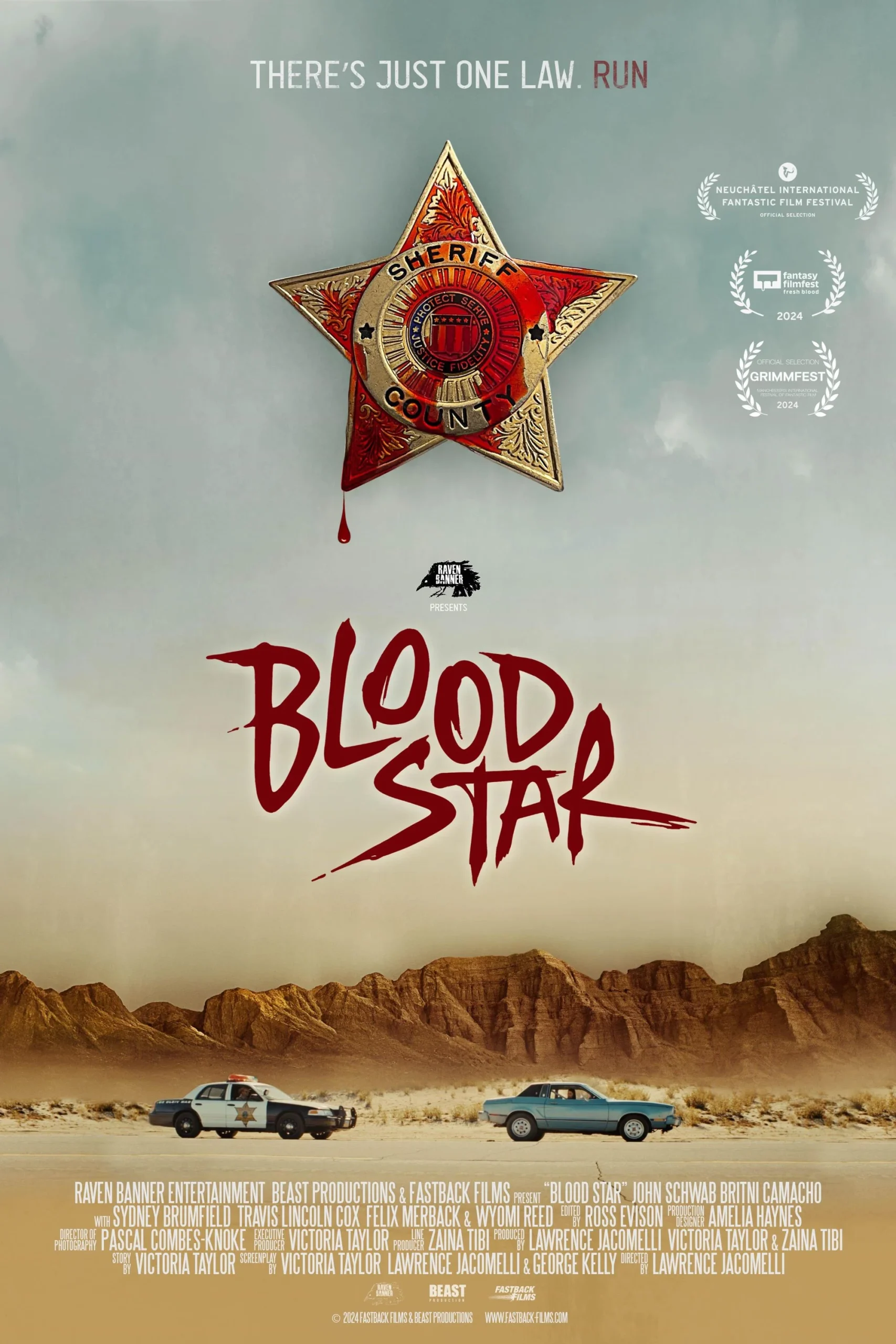 Plakát pro film “Blood Star”