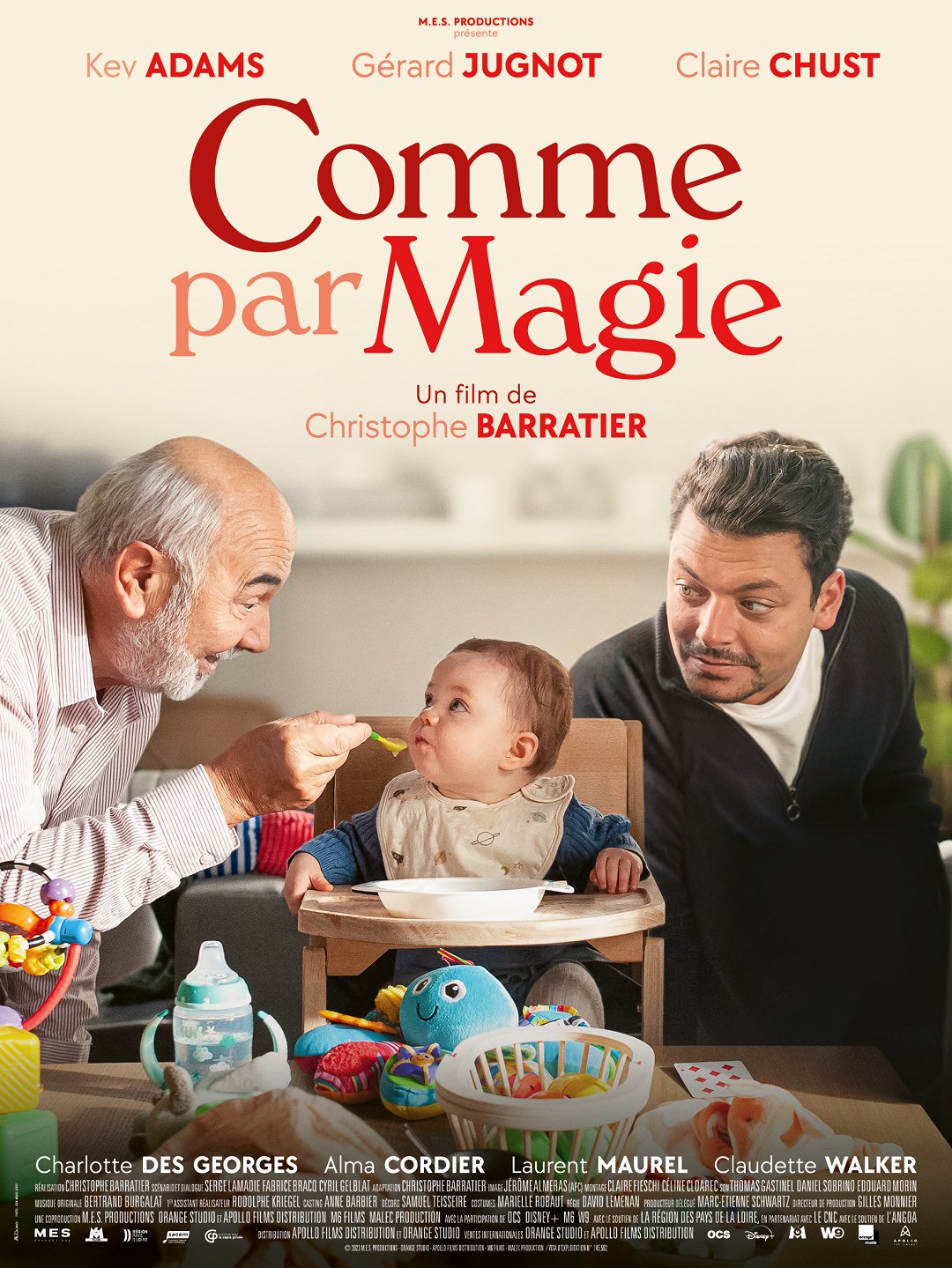 Plakát pro film “Comme par magie”