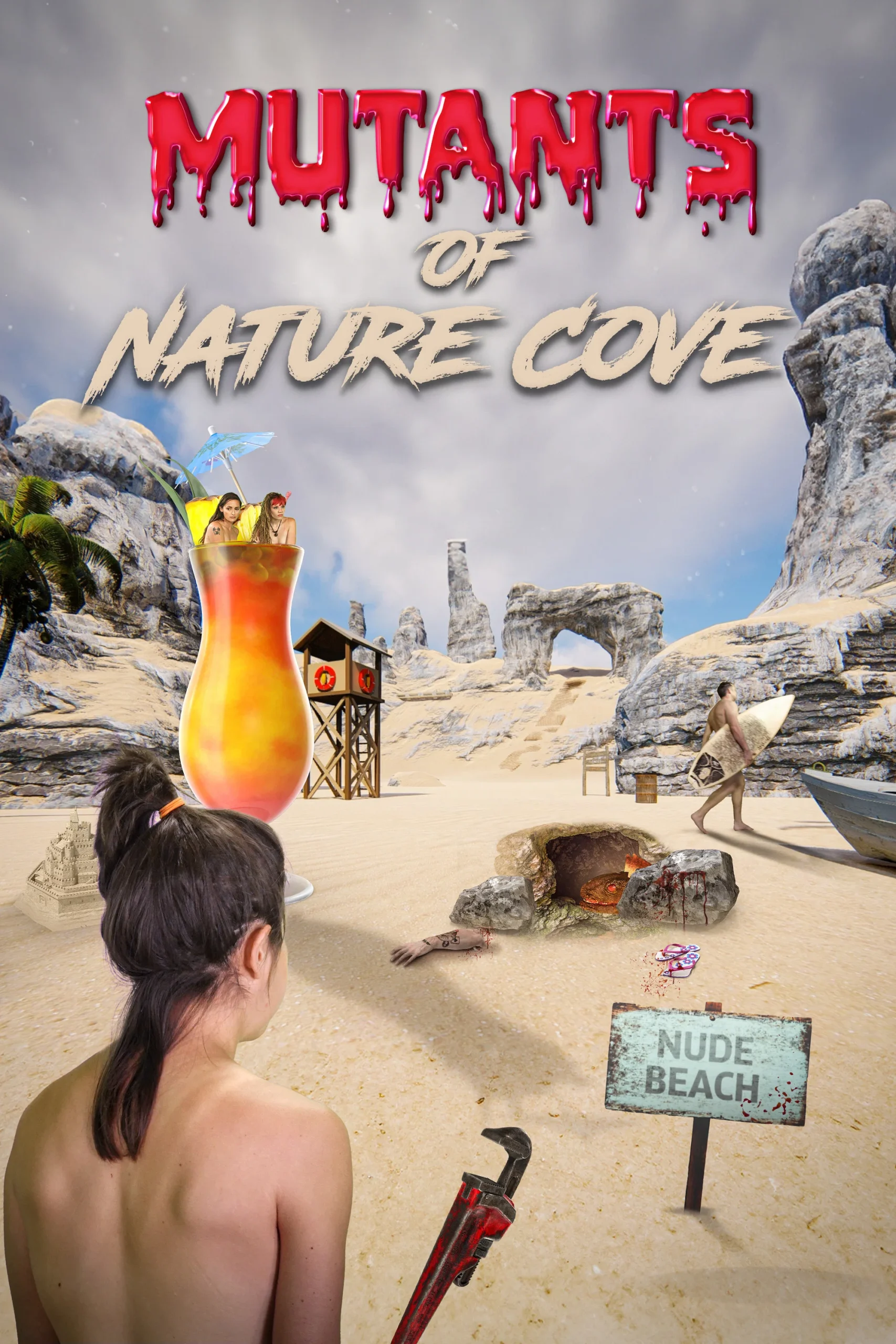 Plakát pro film “Mutants of Nature Cove”