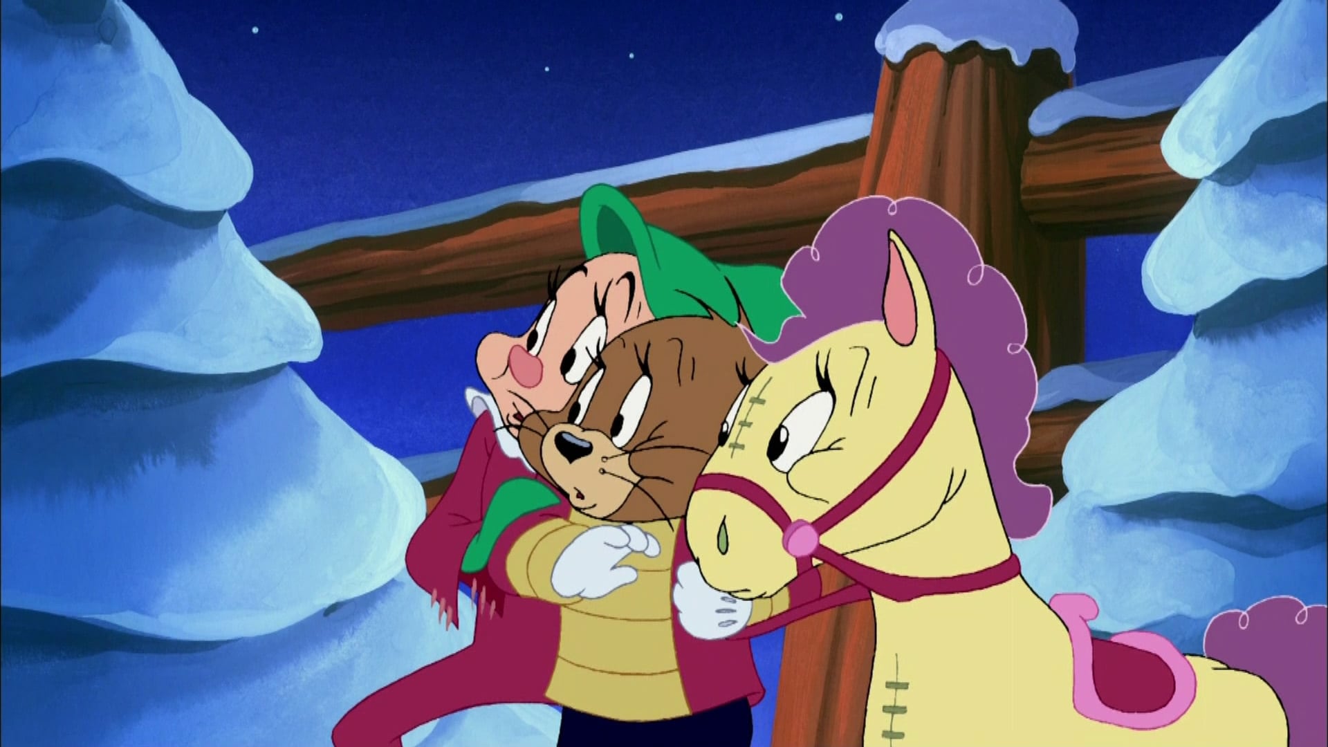 Tapeta filmu Tom a Jerry: Louskáček / Tom and Jerry: A Nutcracker Tale (2007)