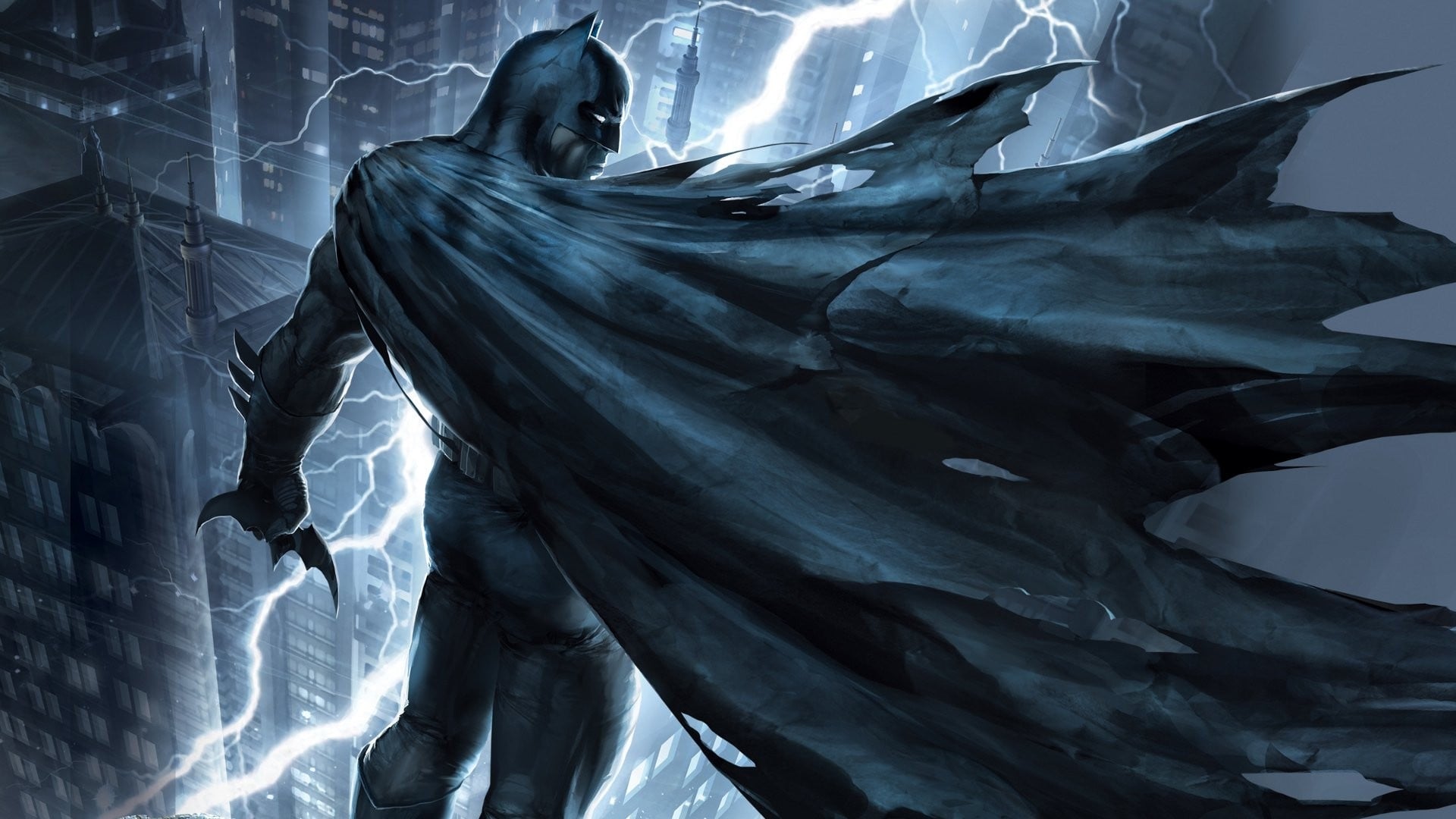 Tapeta filmu Batman: Návrat Temného rytíře, část 1. / Batman: The Dark Knight Returns, Part 1 (2012)
