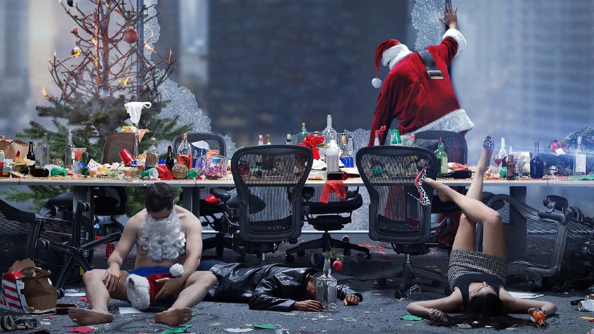 Tapeta filmu Pařba o Vánocích / Office Christmas Party (2016)