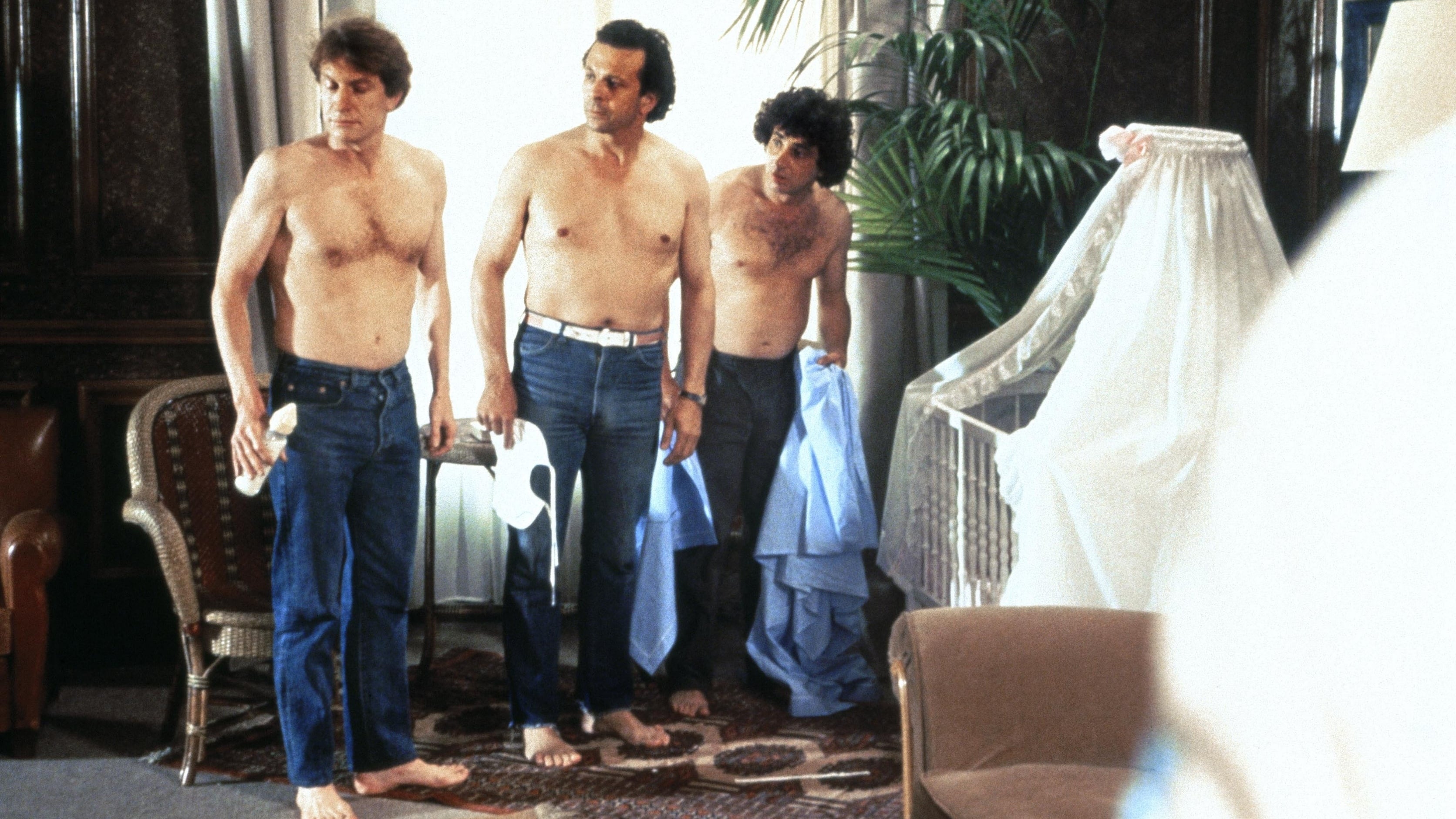 Tapeta filmu Tři muži a nemluvně / Three Men and a Cradle (1985)
