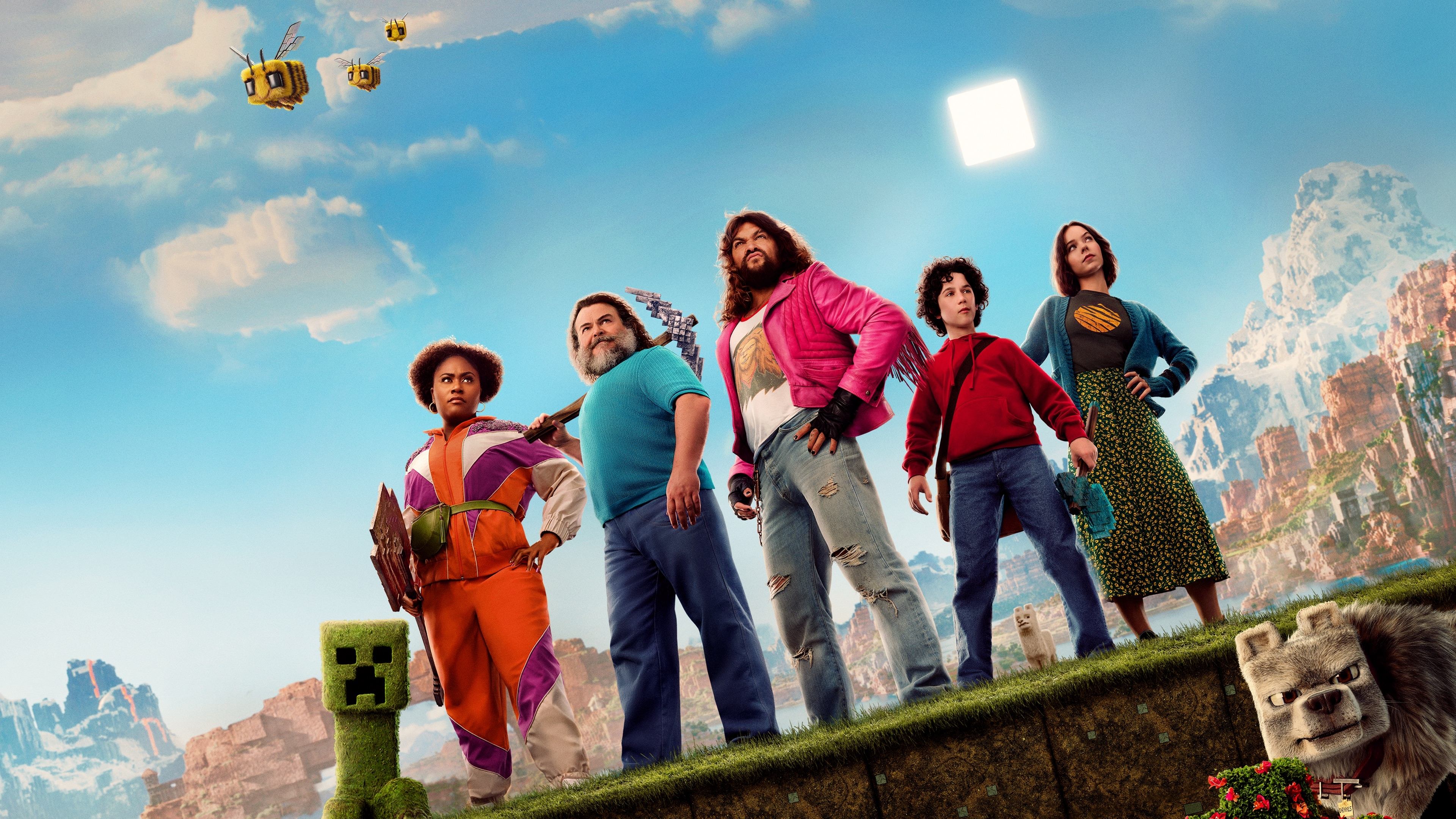 Tapeta filmu Minecraft film / A Minecraft Movie (2025)