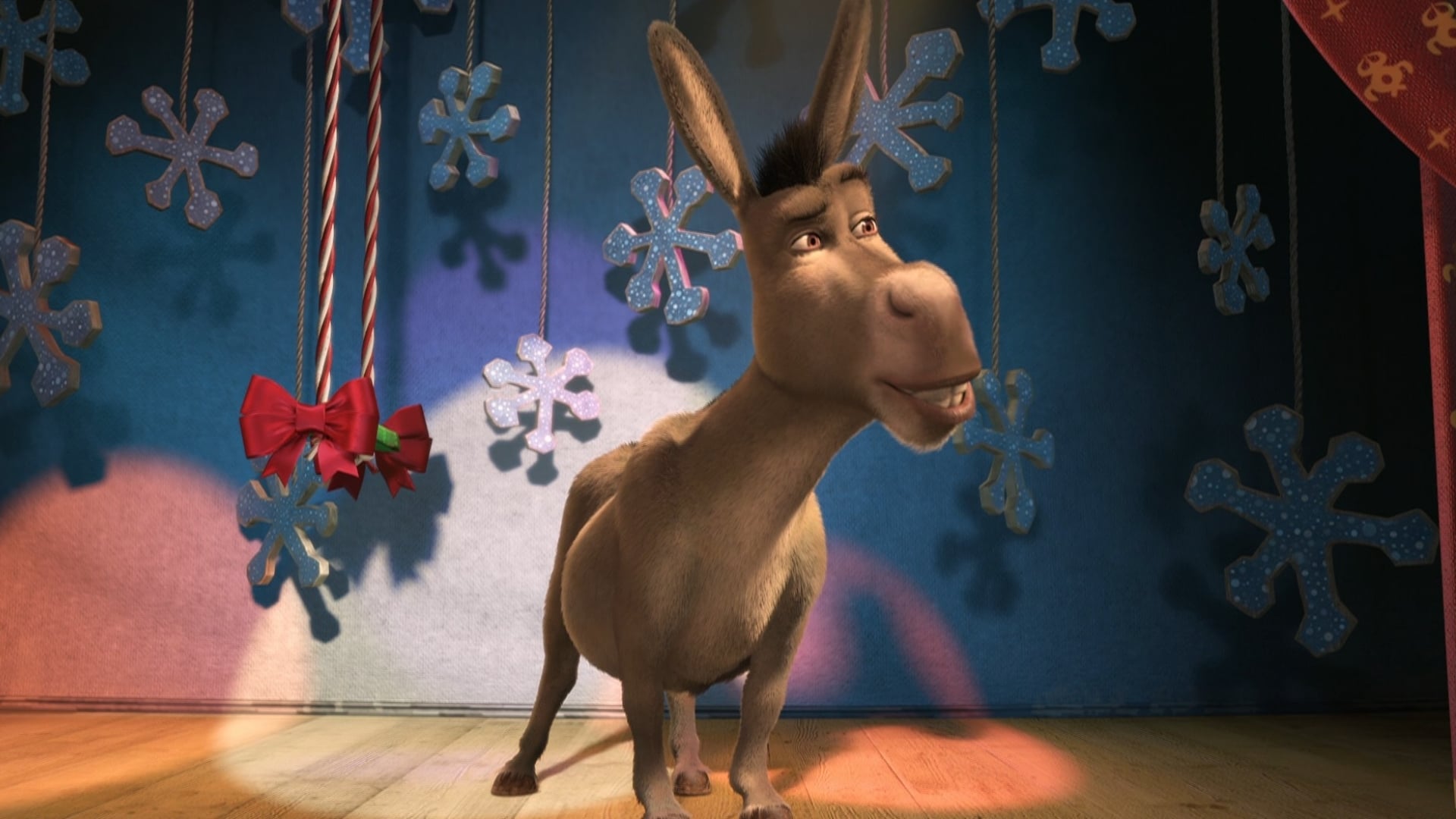Tapeta filmu Donkey’s Christmas Shrektacular / Donkey's Christmas Shrektacular (2010)
