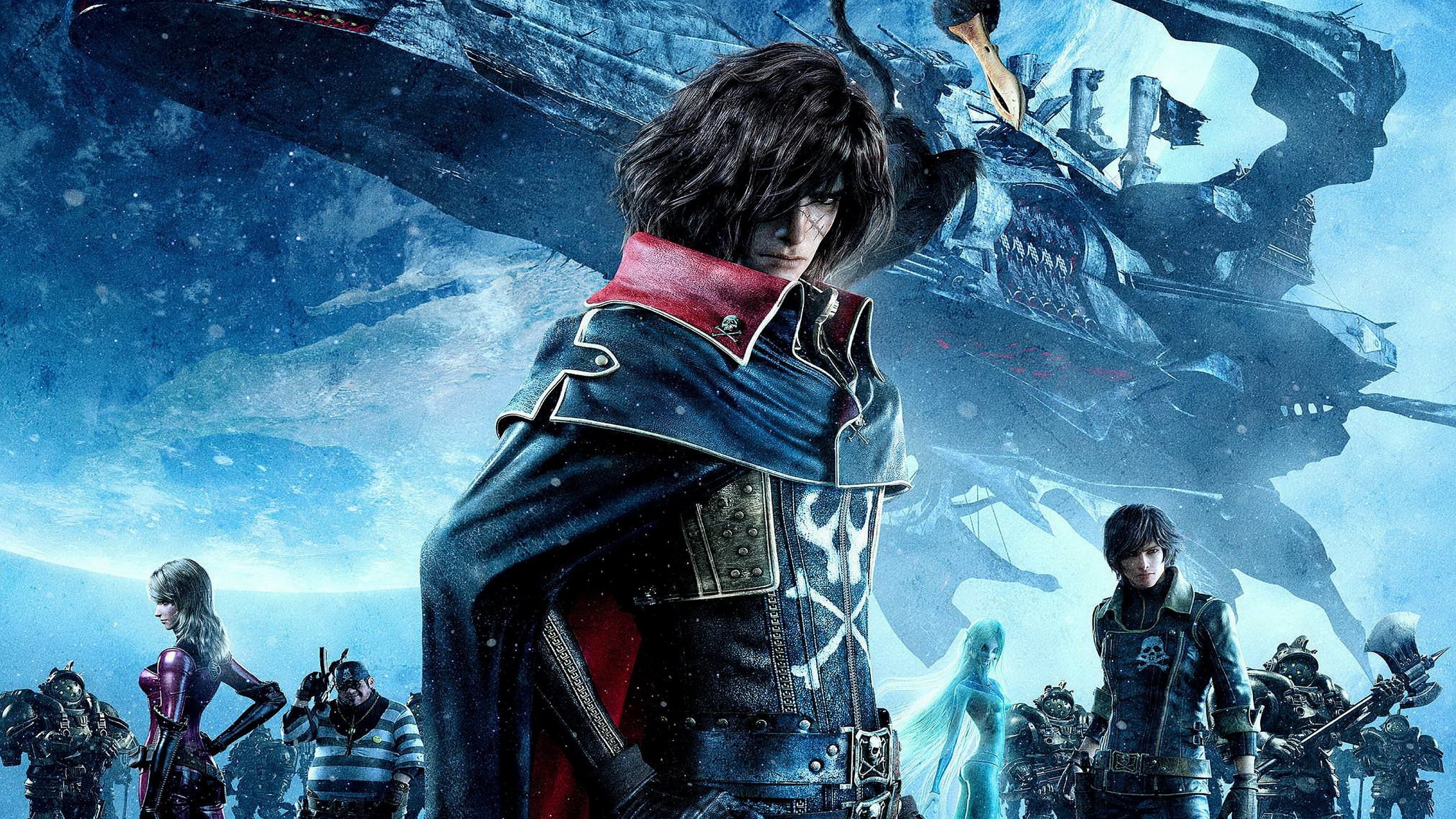 Tapeta filmu Vesmírný pirát Kapitán Harlock / Harlock: Space Pirate (2013)