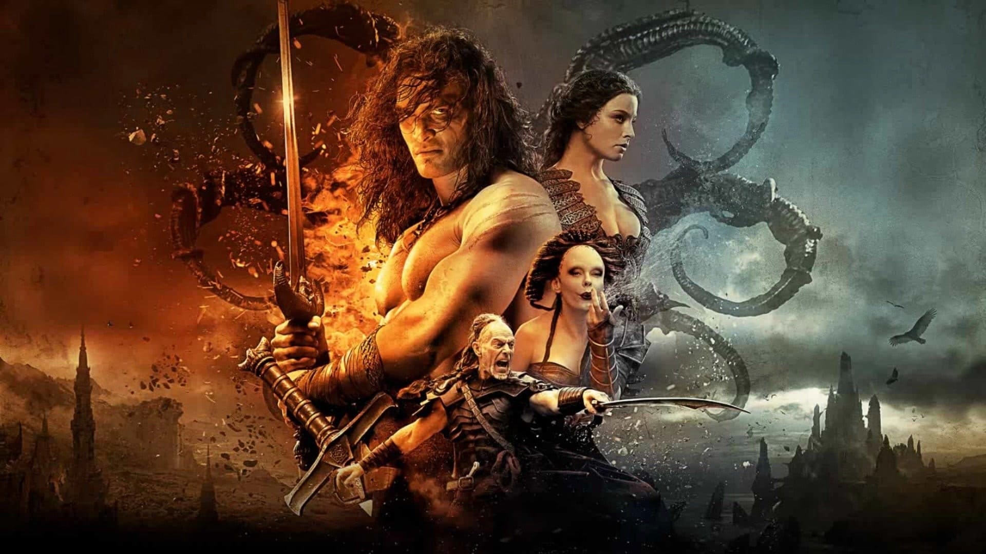 Tapeta filmu Neporazitelný Barbar Conan / Conan the Barbarian (2011)