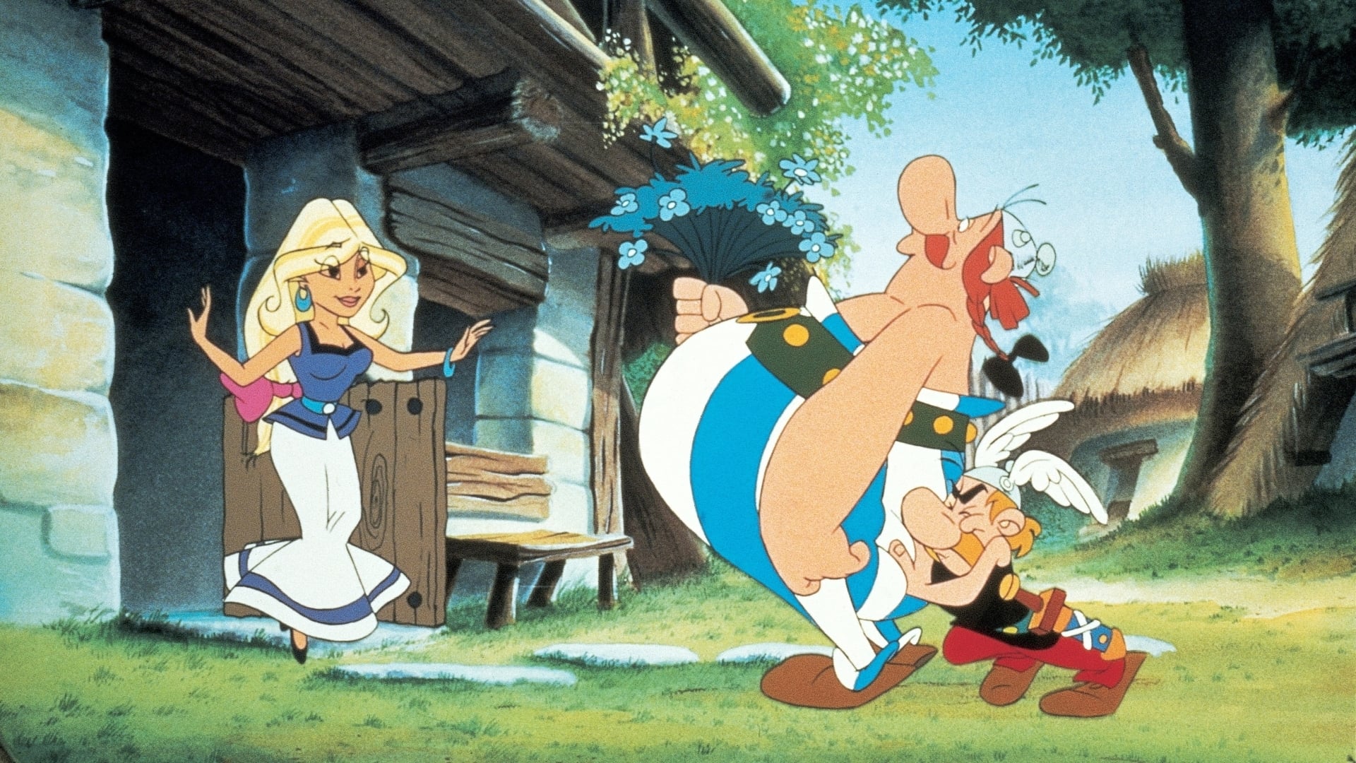 Tapeta filmu Asterix a překvapení pro Cézara / Asterix Versus Caesar (1985)