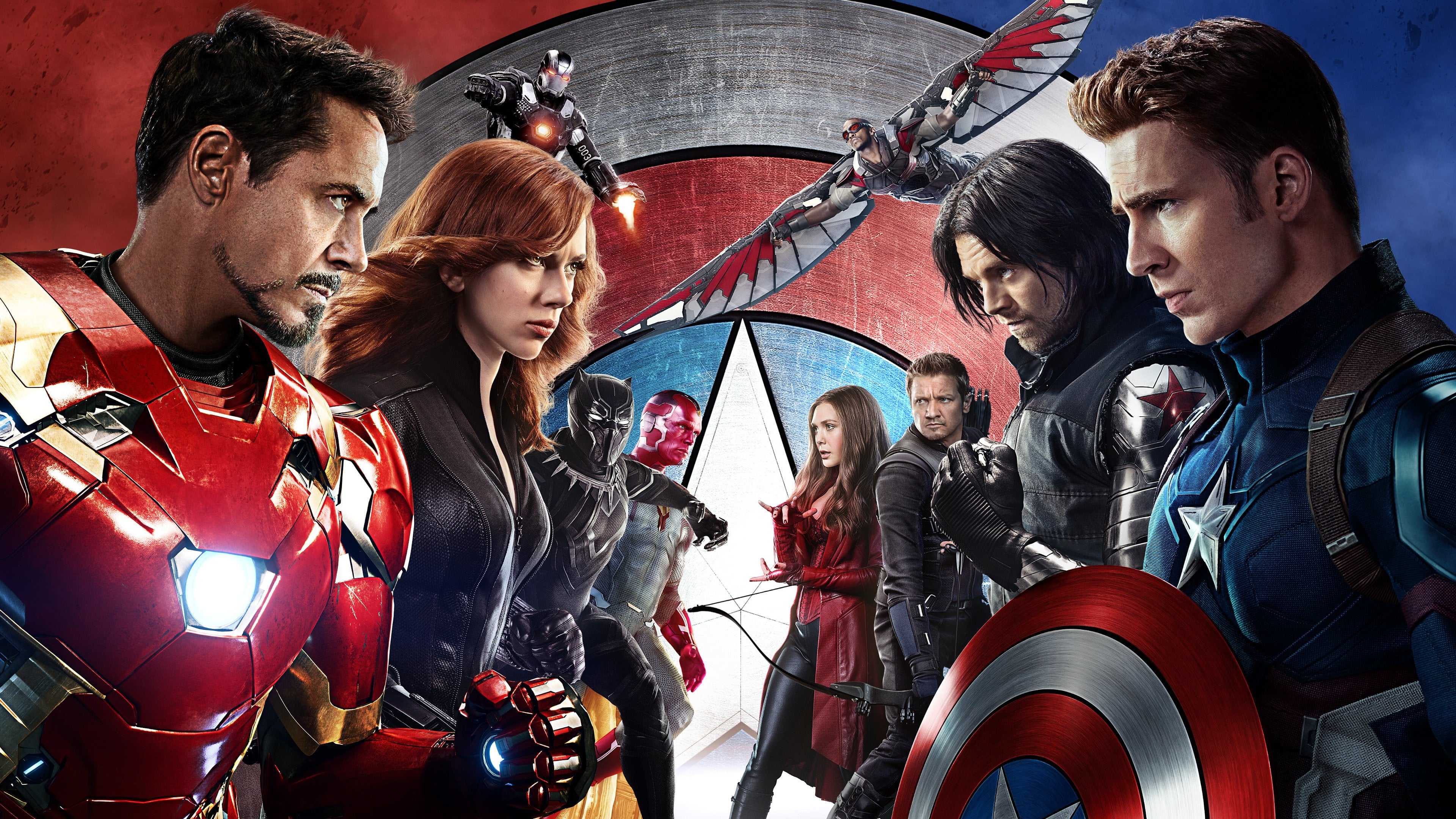 Tapeta filmu Captain America: Občanská válka / Captain America: Civil War (2016)