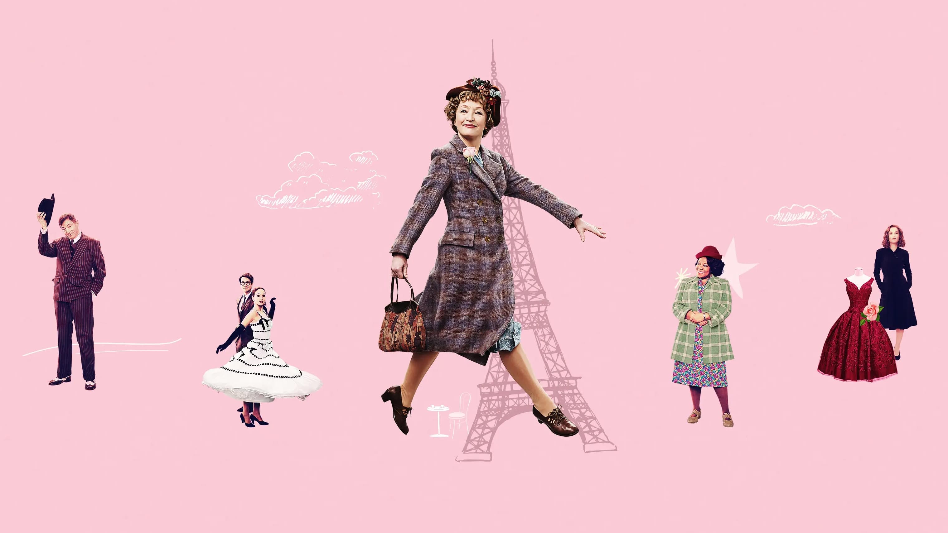 Tapeta filmu Paní Harrisová jede do Paříže / Mrs. Harris Goes to Paris (2022)