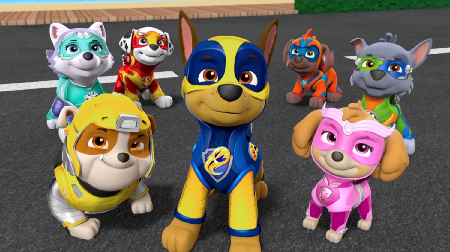 Tapeta filmu Tlapková patrola: Mocná štěňata / Paw Patrol: Ready, Race, Rescue! (2019)