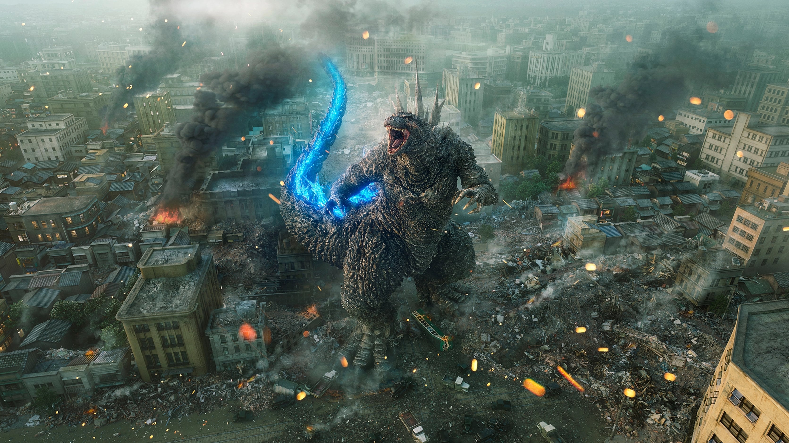 Tapeta filmu Godzilla -1.0 / Godzilla Minus One (2023)