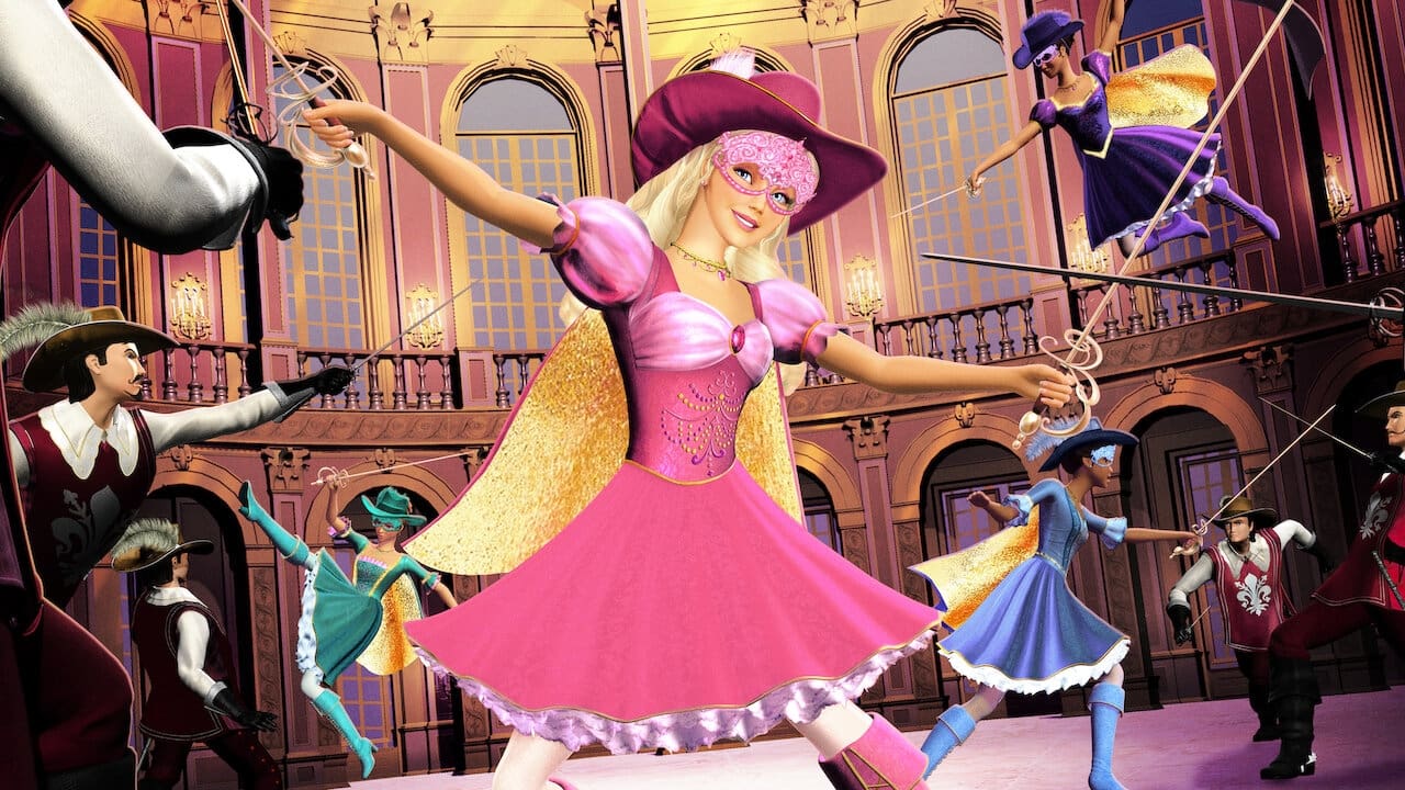 Tapeta filmu Barbie a Tři Mušketýři / Barbie and the Three Musketeers (2009)