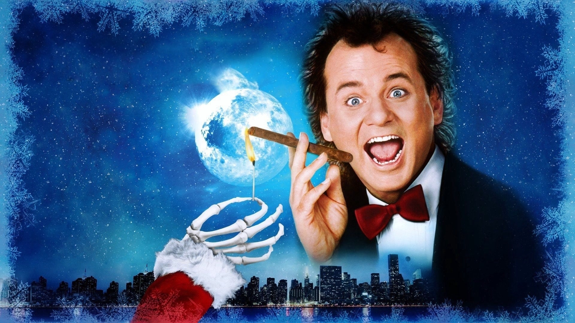 Tapeta filmu Strašidelné Vánoce / Scrooged (1988)