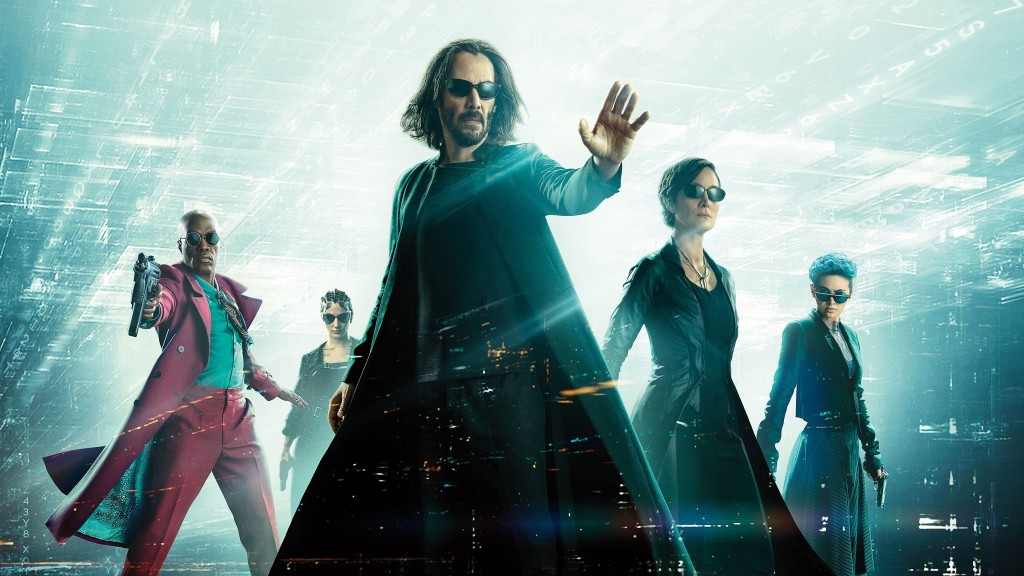 Film Matrix Resurrections plakát