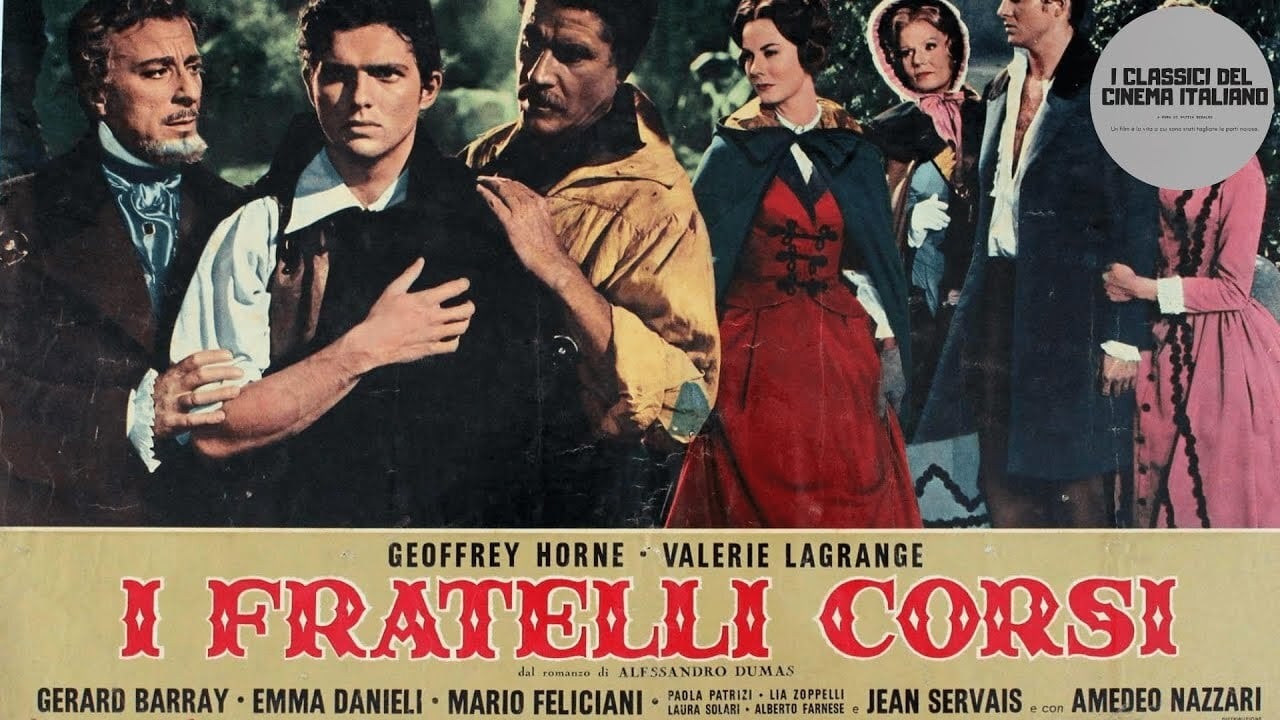 Tapeta filmu Korsičtí bratři / The Corsican Brothers (1961)