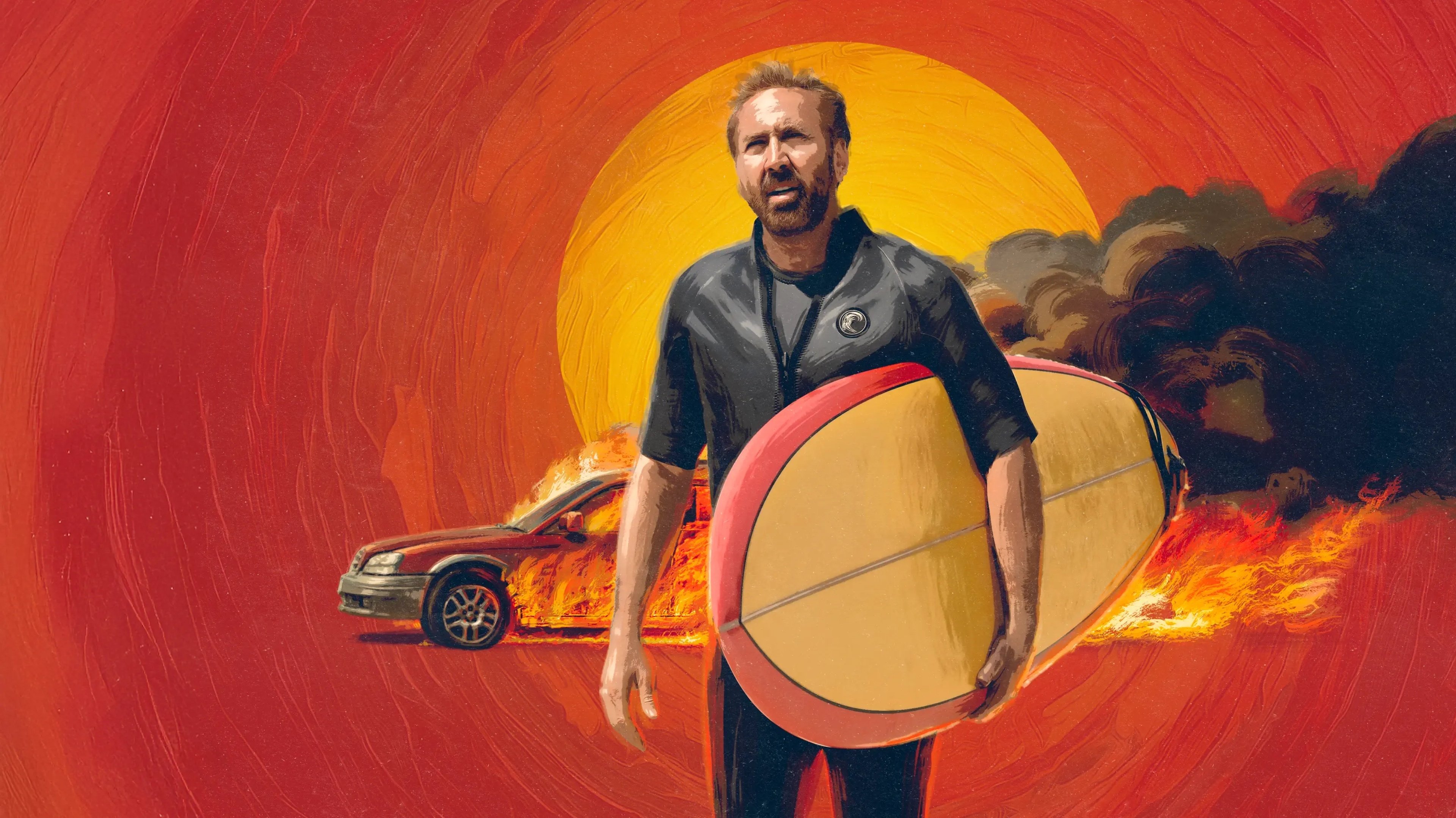 Tapeta filmu The Surfer / The Surfer (2024)
