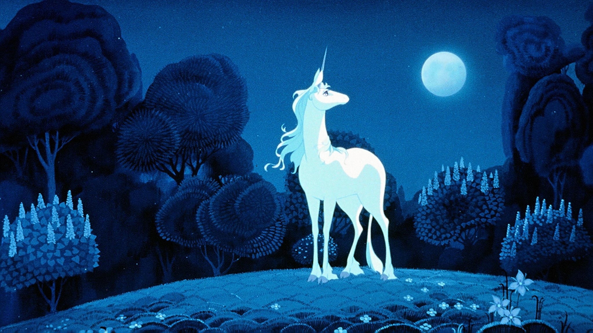Tapeta filmu Poslední jednorožec / The Last Unicorn (1982)