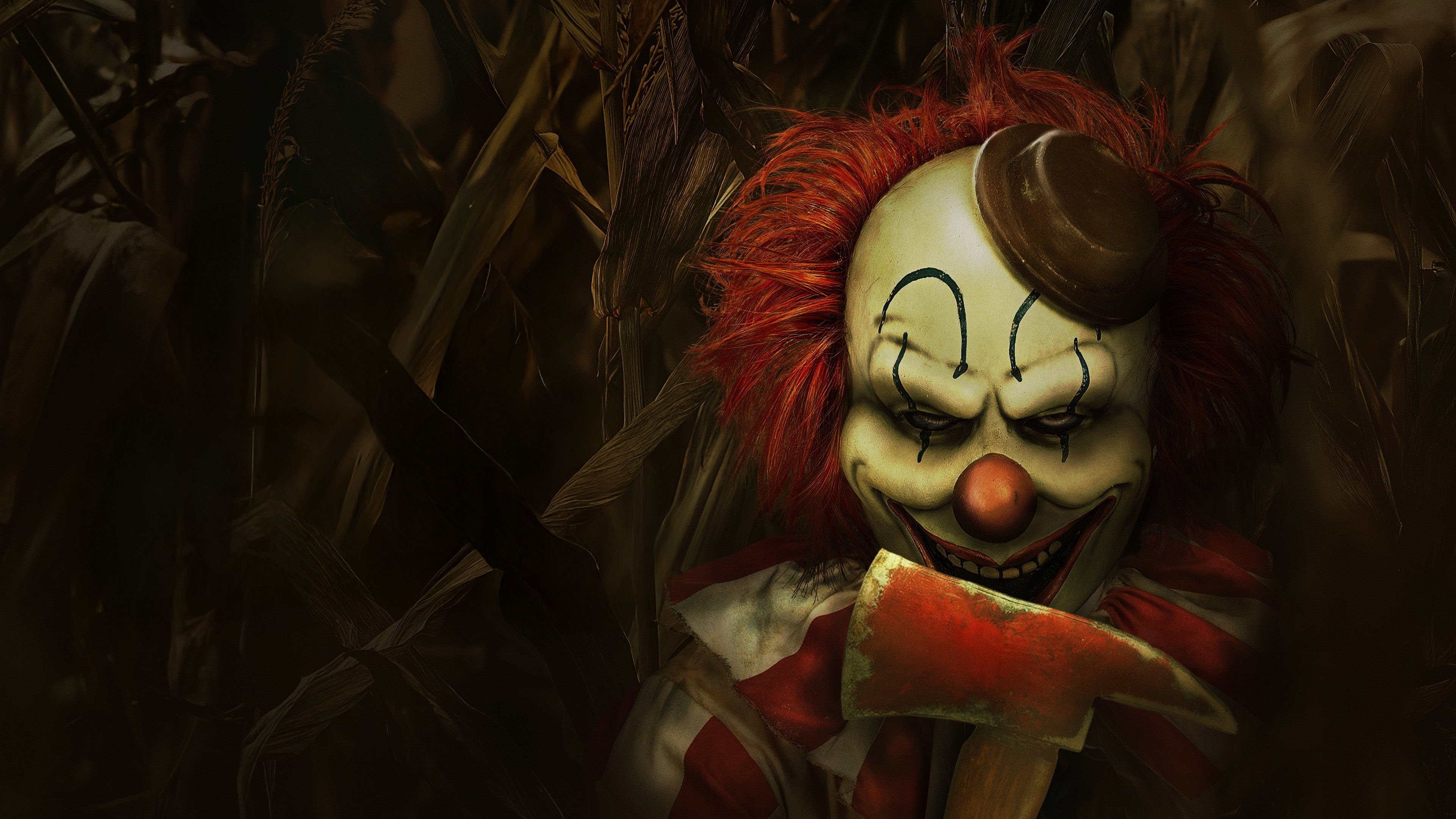 Tapeta filmu Klaun v kukuřičném poli / Clown in a Cornfield (2025)