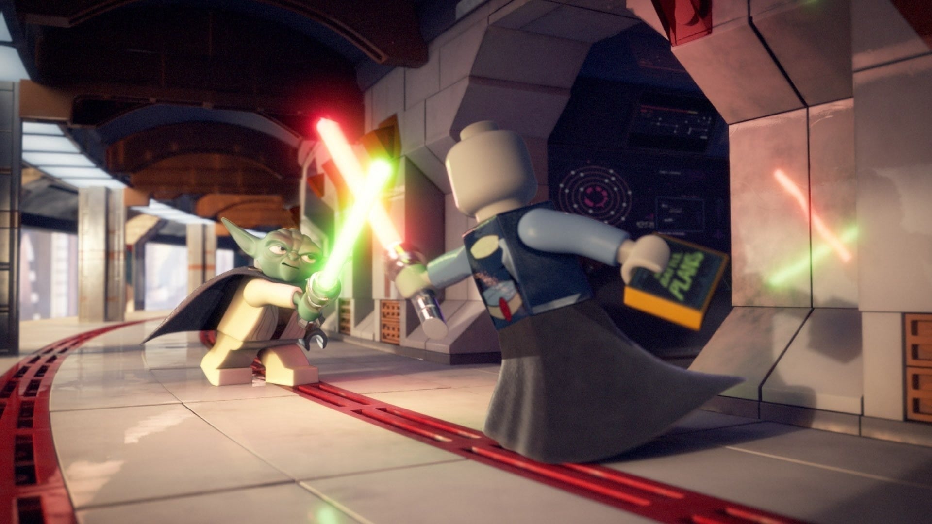 Tapeta filmu Star Wars: Padawanská hrozba / Lego Star Wars: The Padawan Menace (2011)