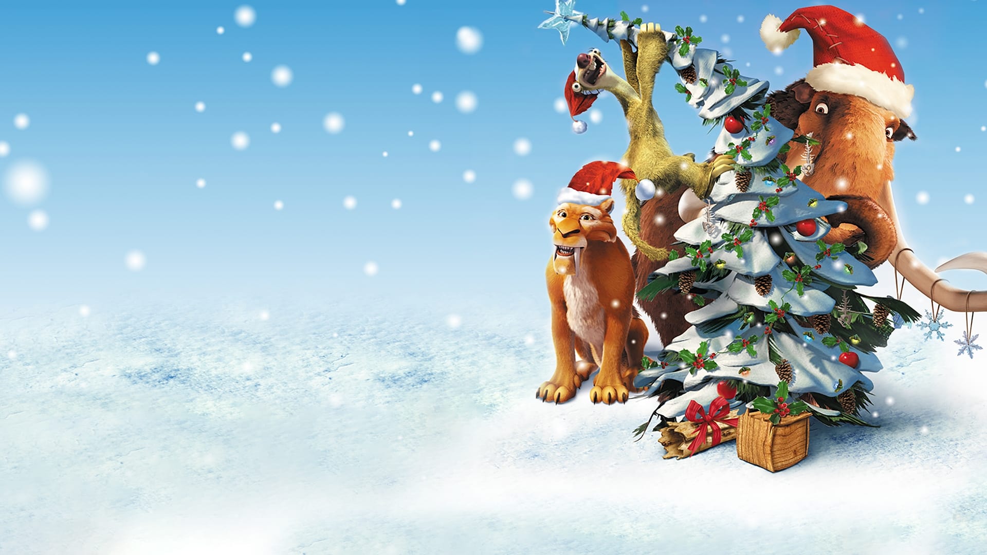 Tapeta filmu Doba ledová: Mamutí Vánoce / Ice Age: A Mammoth Christmas (2011)